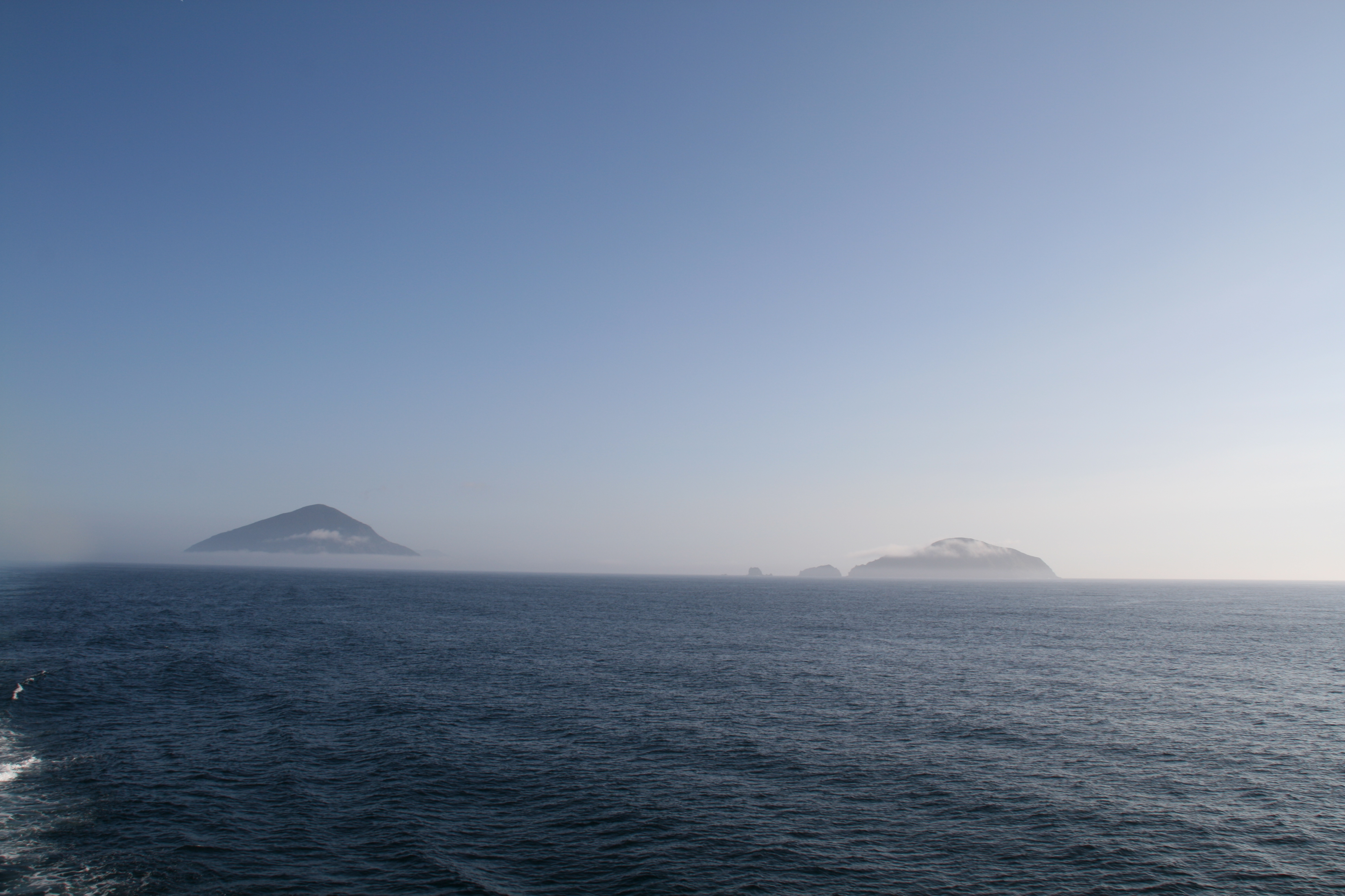 伊豆諸島が見える 伊豆諸島が見える