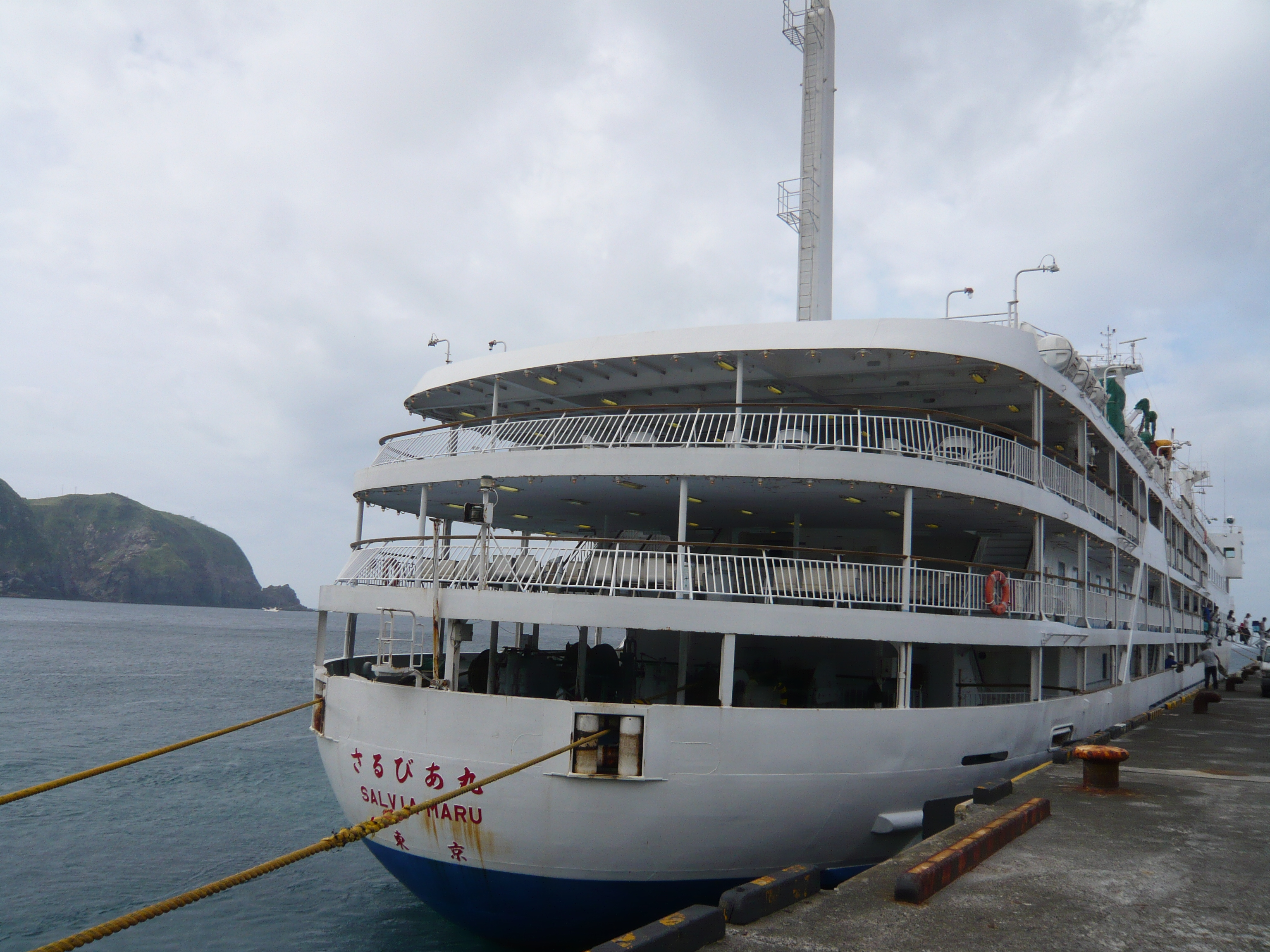 さるびあ丸の後ろ