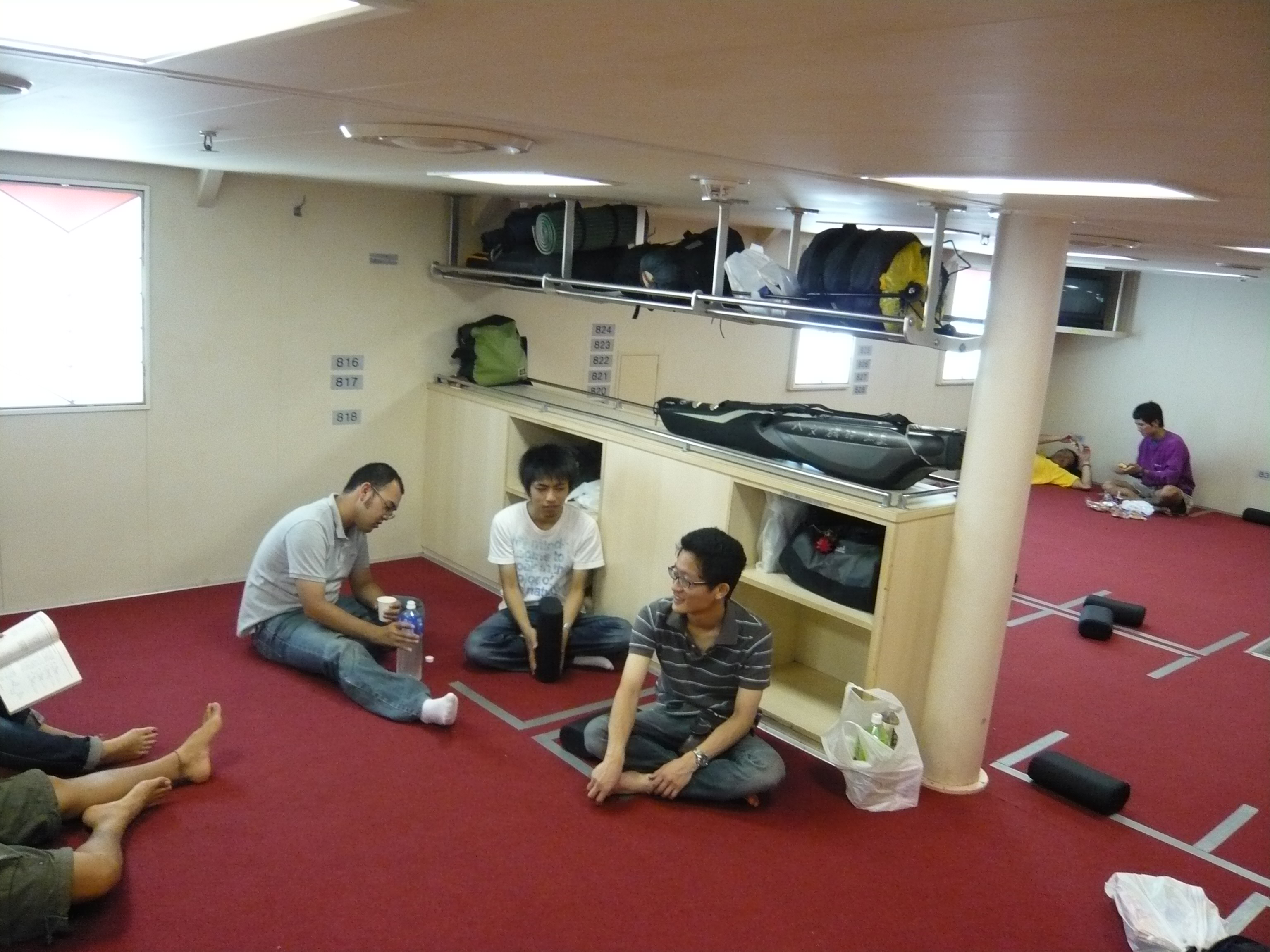 雑魚寝は非常に快適