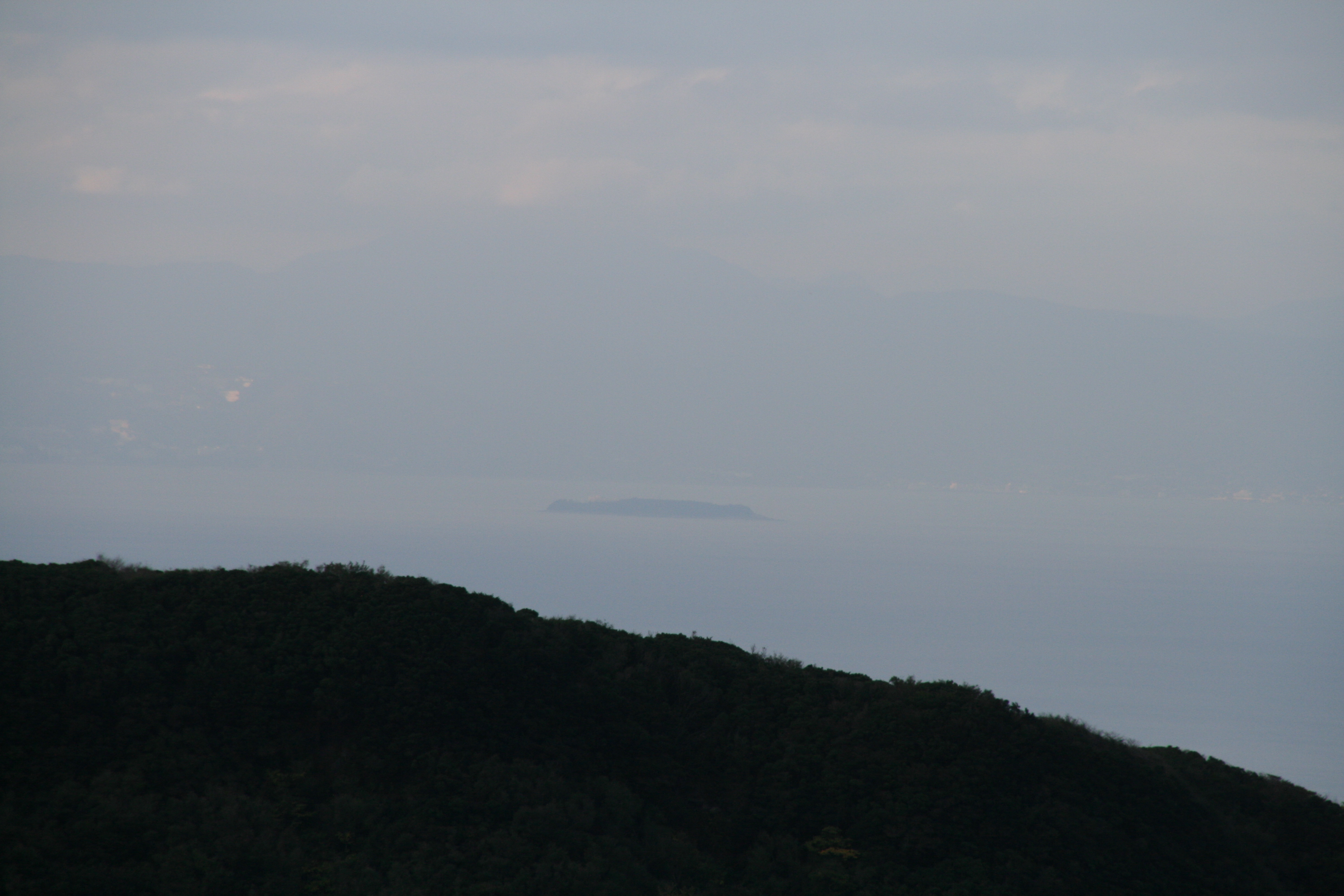 初島が見える 初島が見える