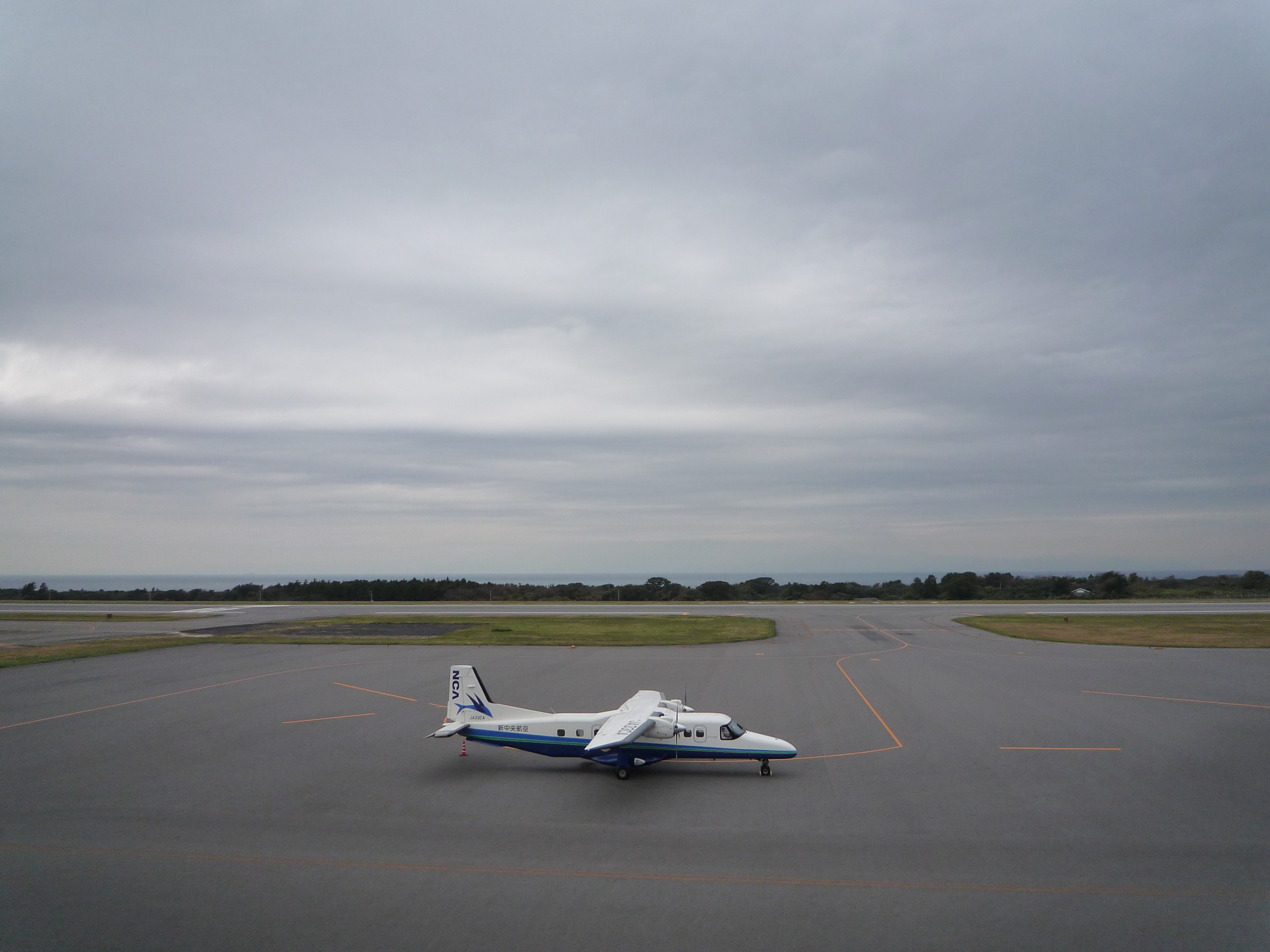 新中央航空の飛行機