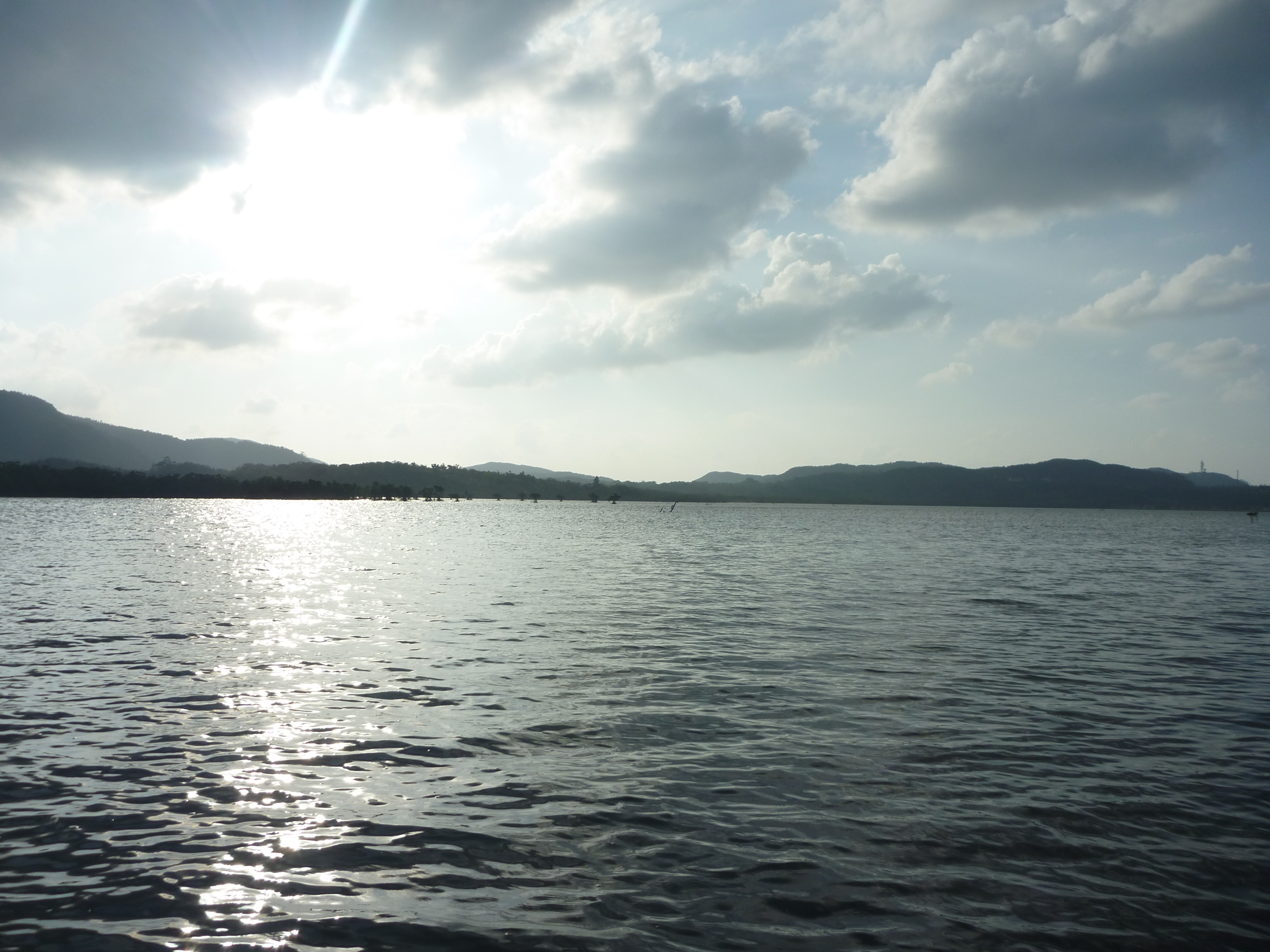 周囲が海になる