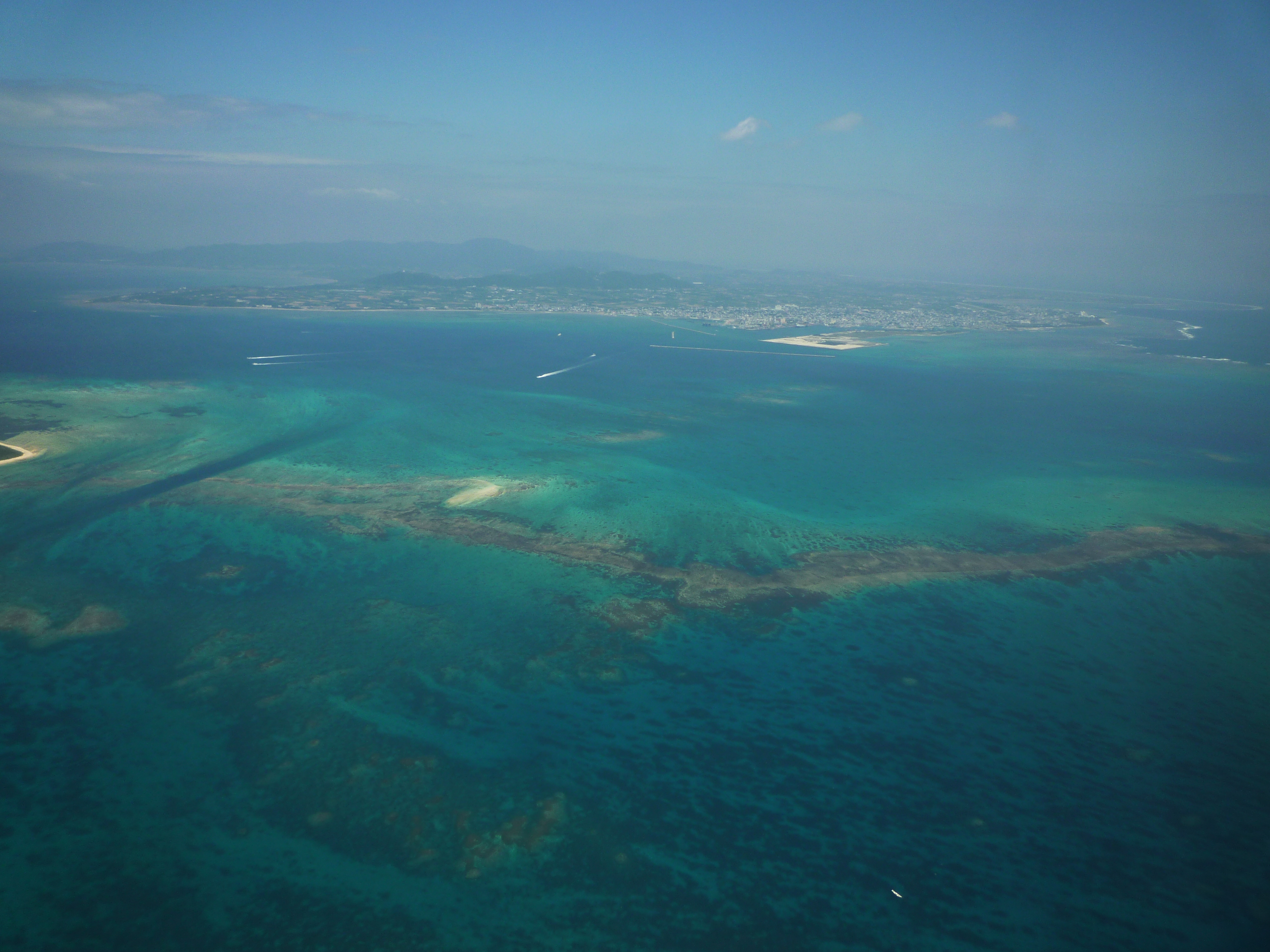 美しい岩礁地帯