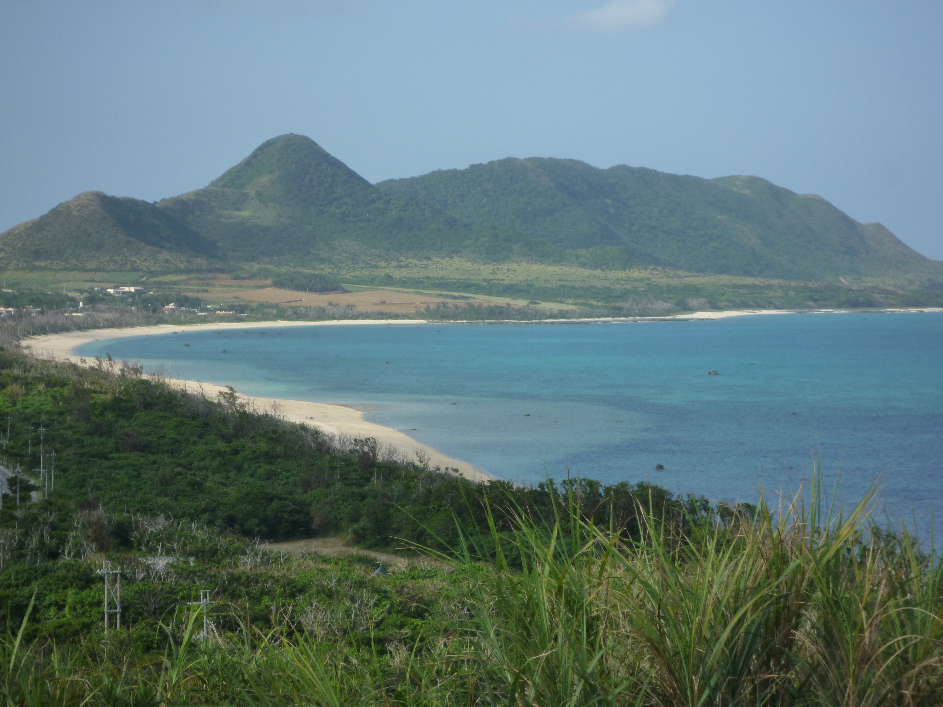 砂浜が続くビーチ