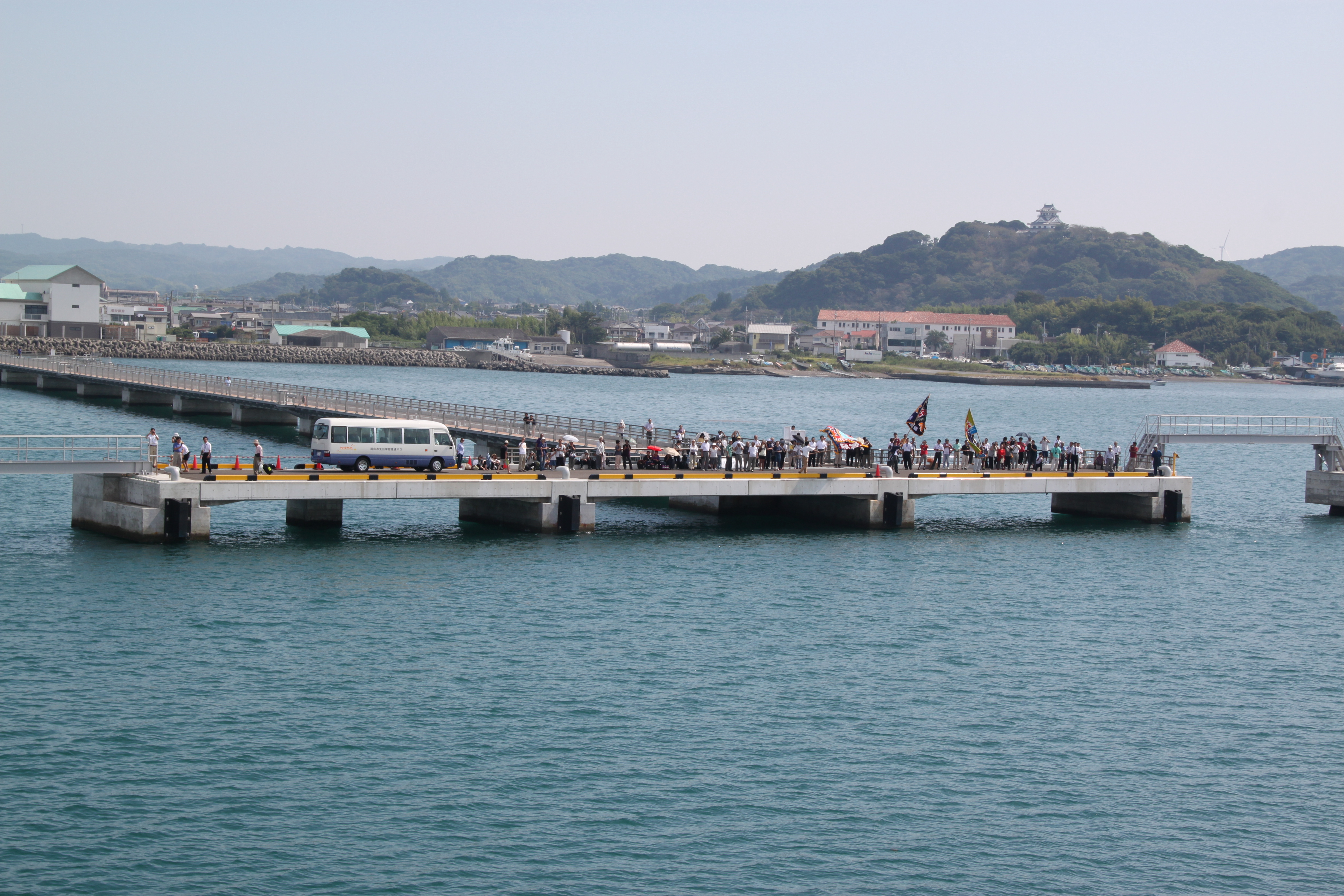 おがさわら丸館山港寄港２