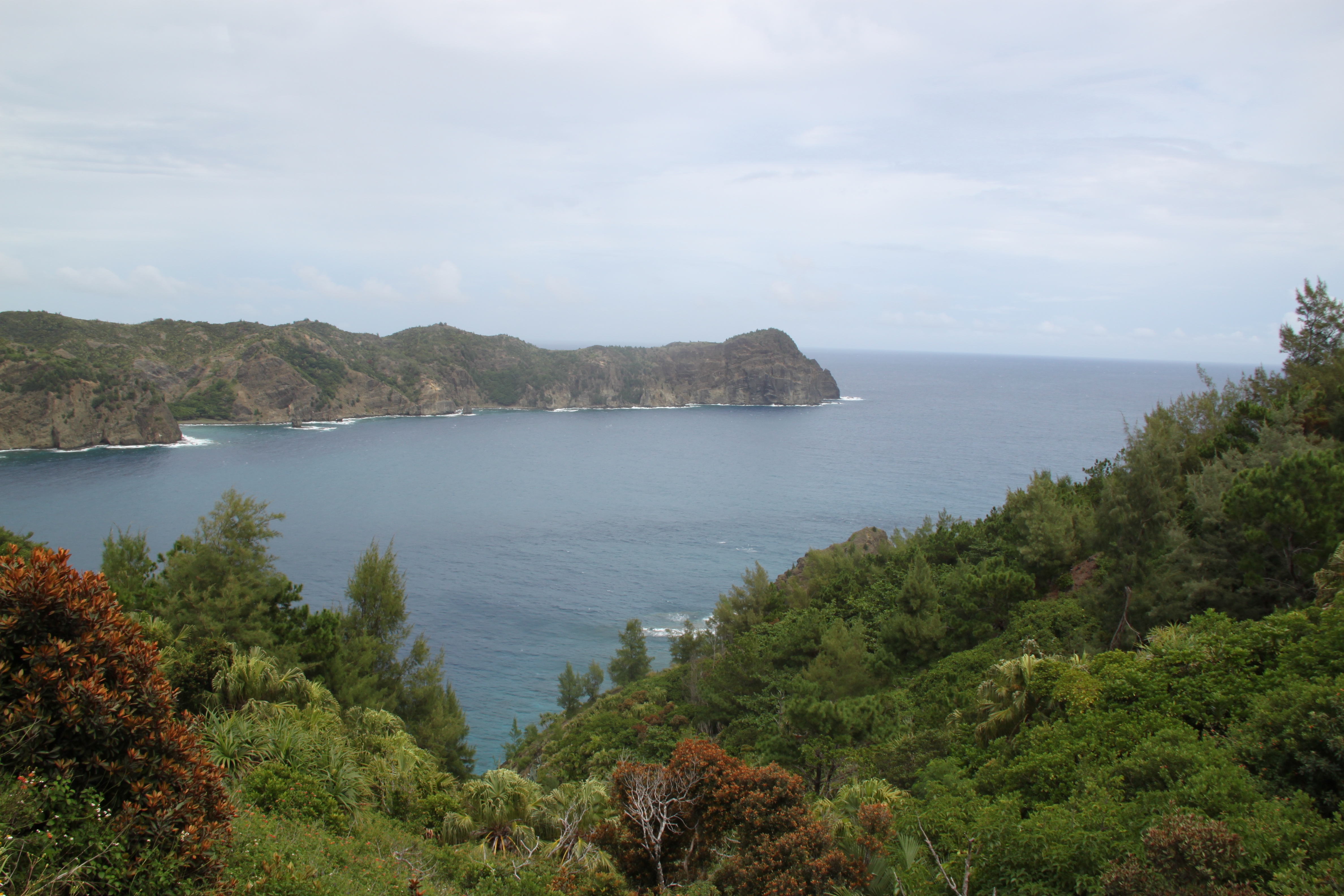 長崎展望台手前からの景色