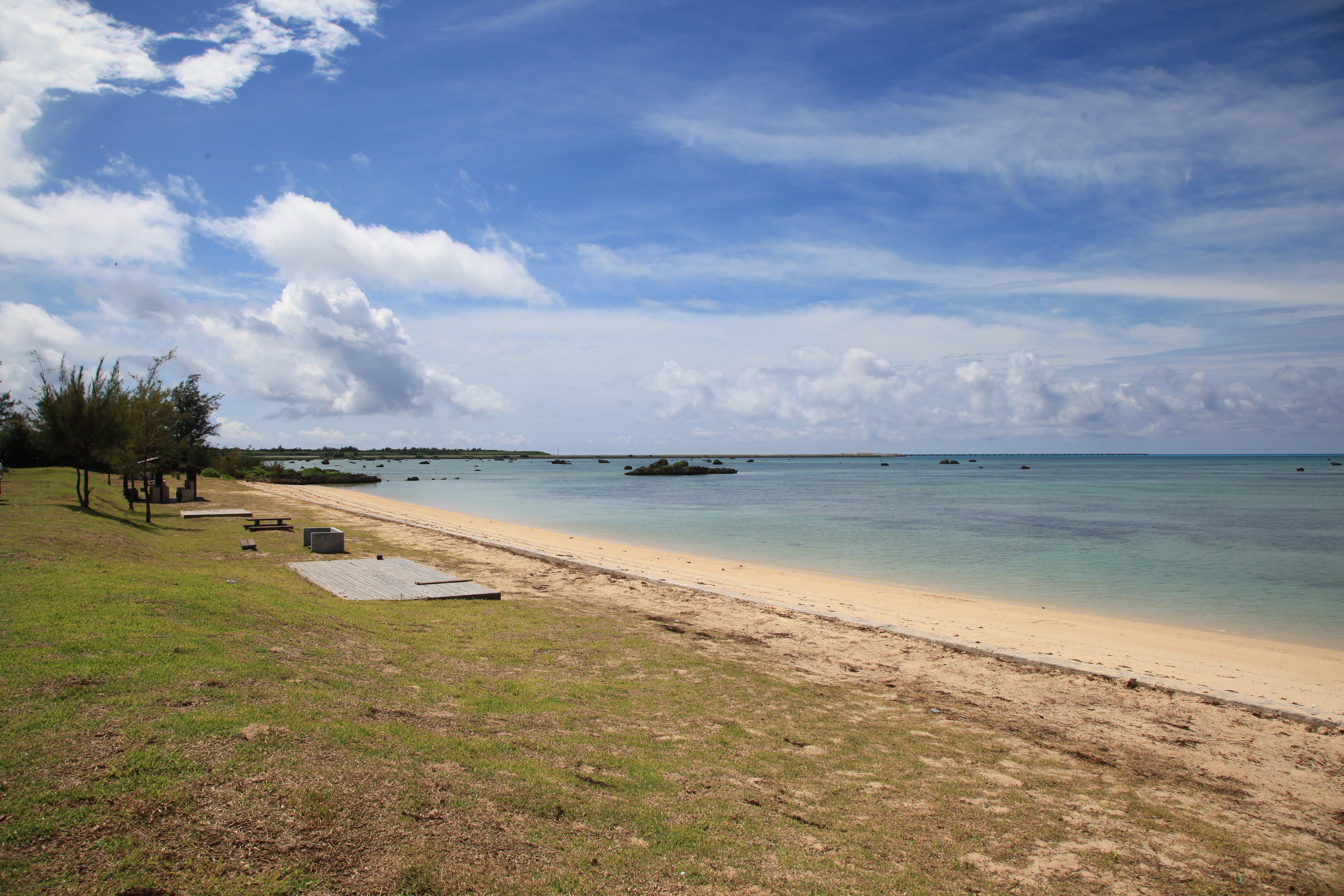 ふれあい広場のビーチ３