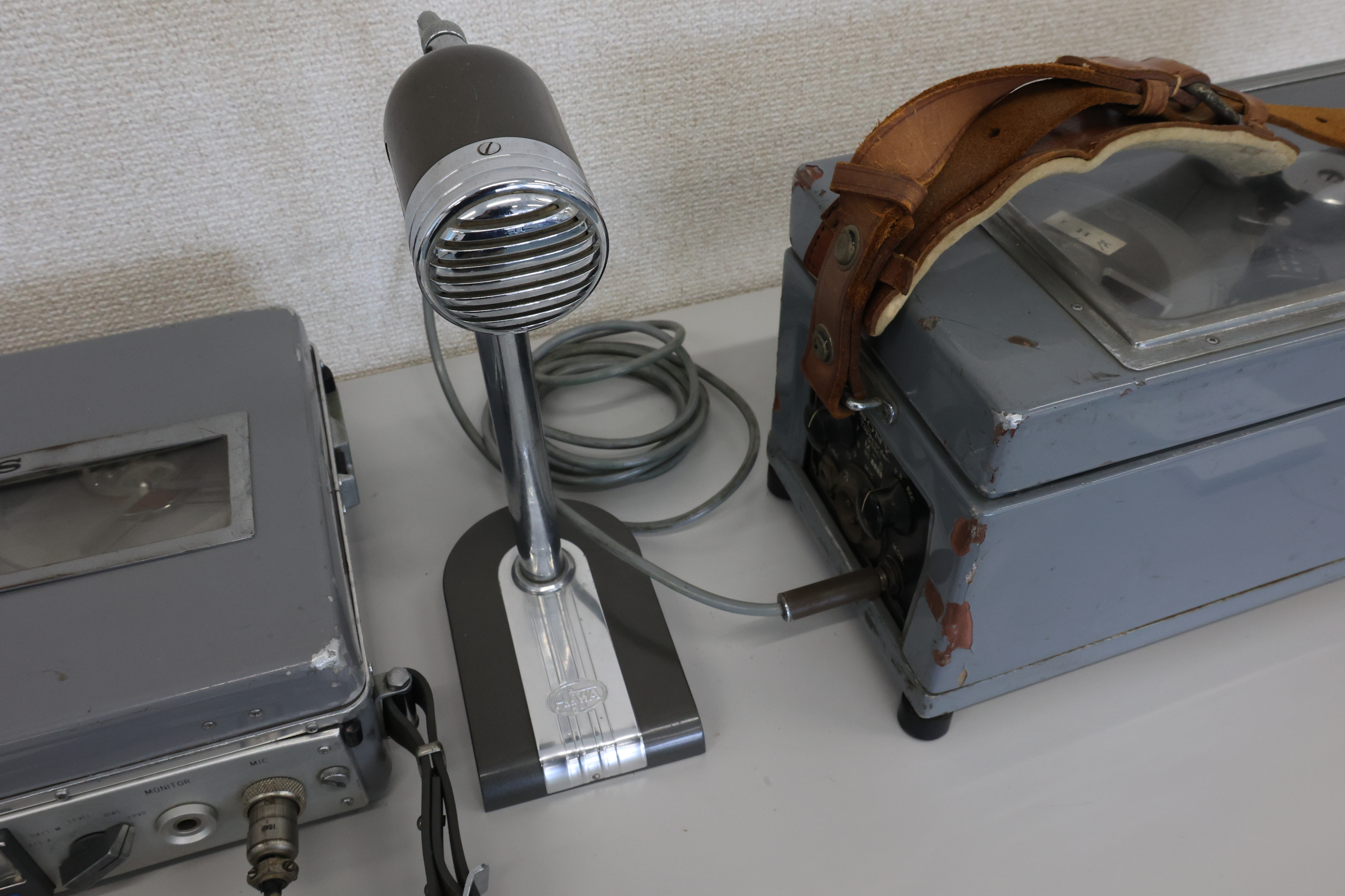 オープンテープレコーダー、SONY「M-5」に接続するマイク オープンテープレコーダー、SONY「M-5」に接続するマイク