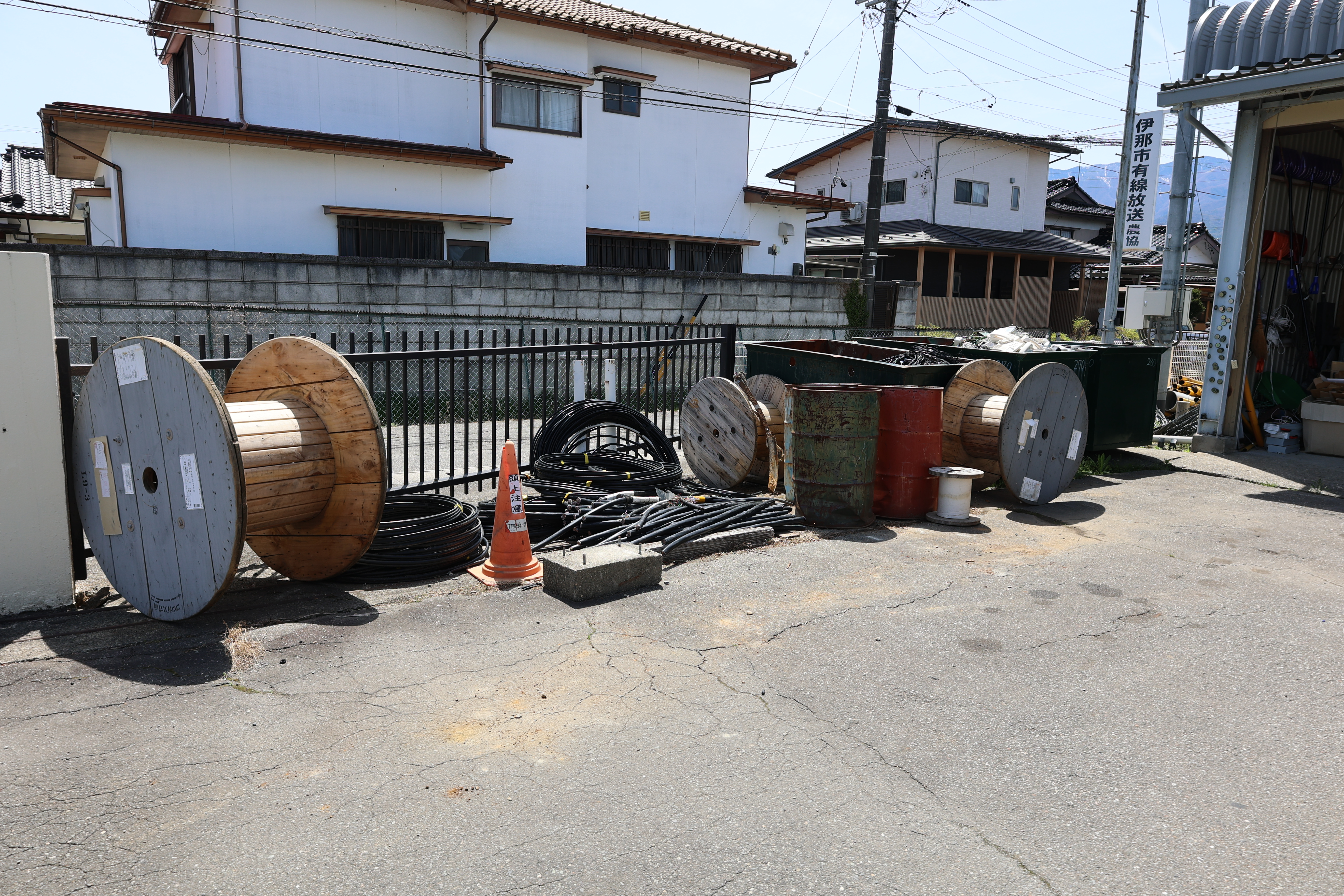 配線と廃棄配線 配線と廃棄配線