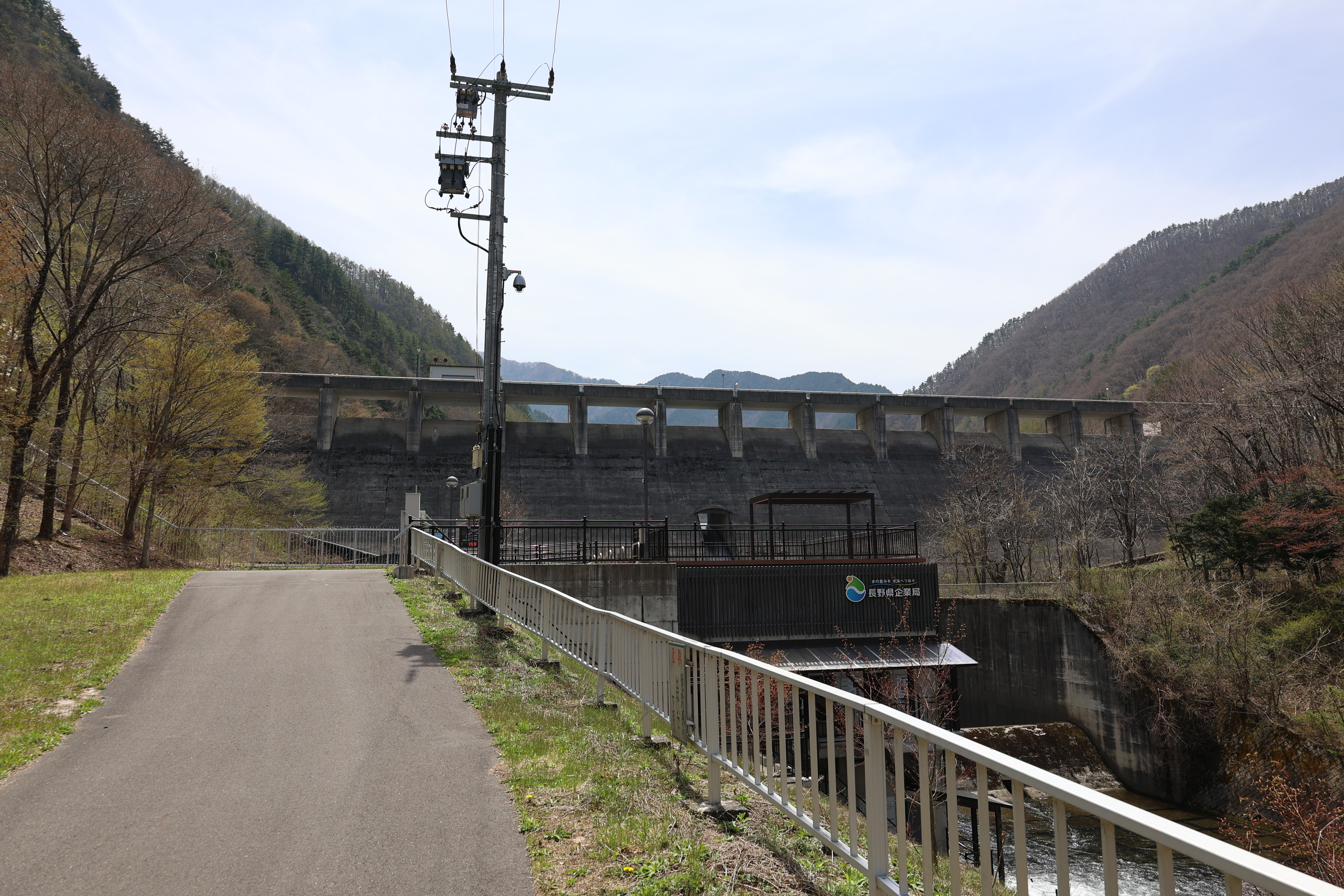 横石ダム（拡大）