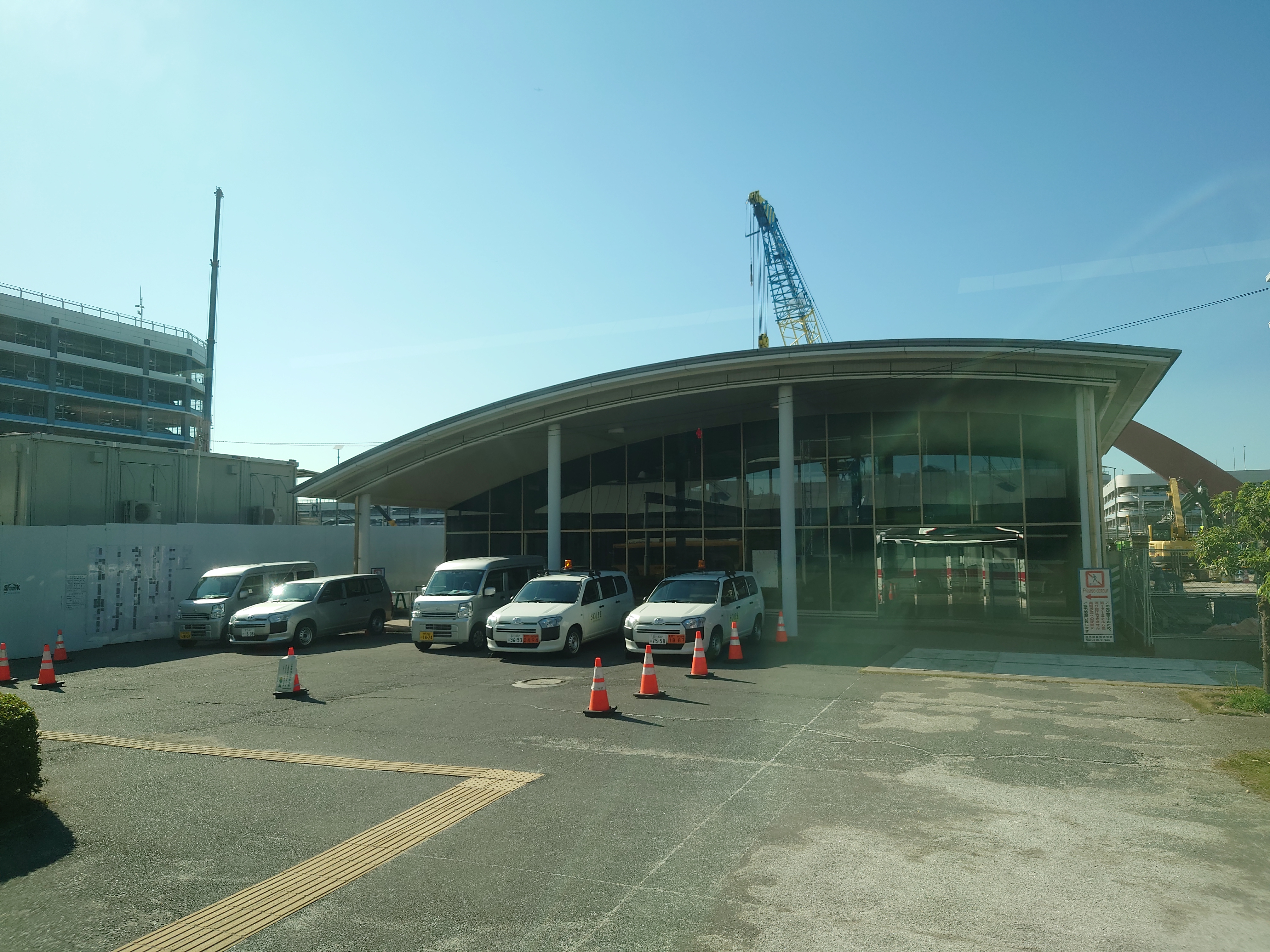 JR羽田空港駅工事現場２