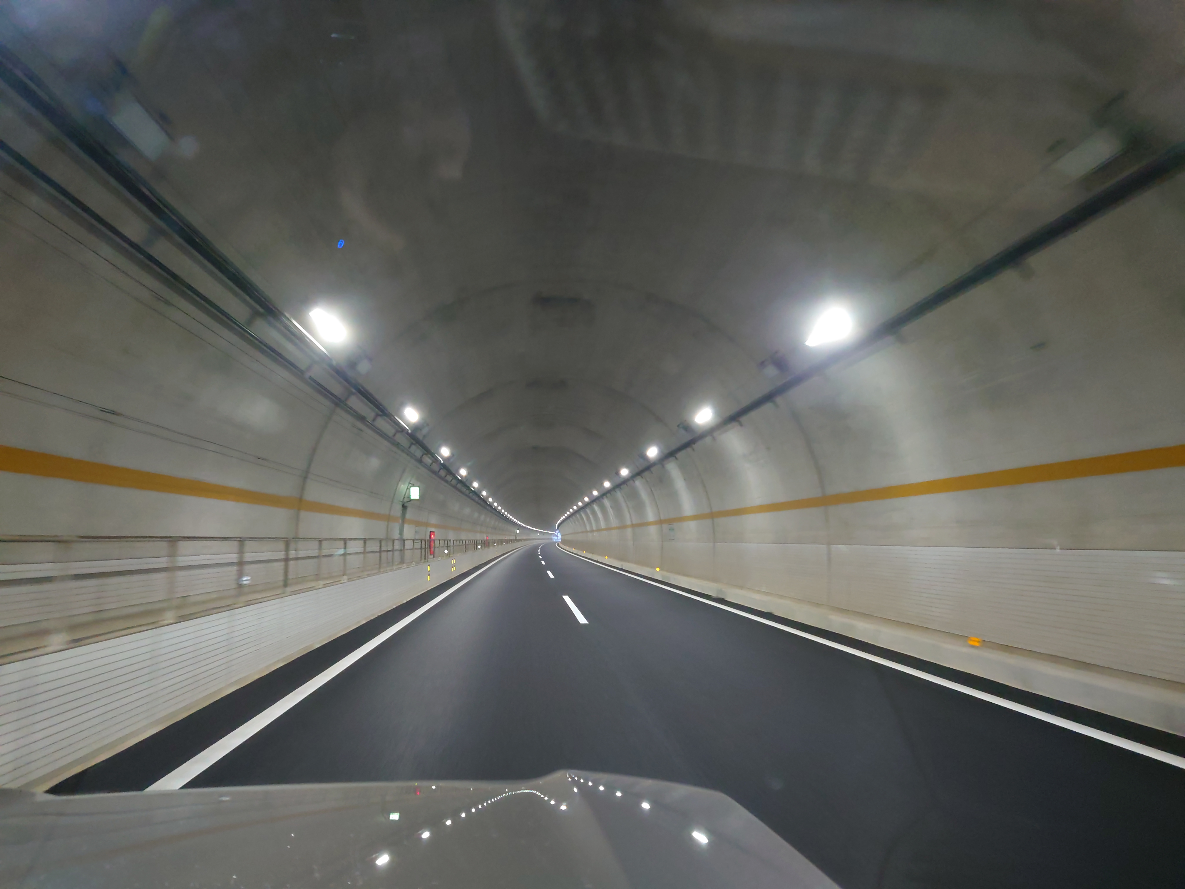 NATM工法で作られたトンネル