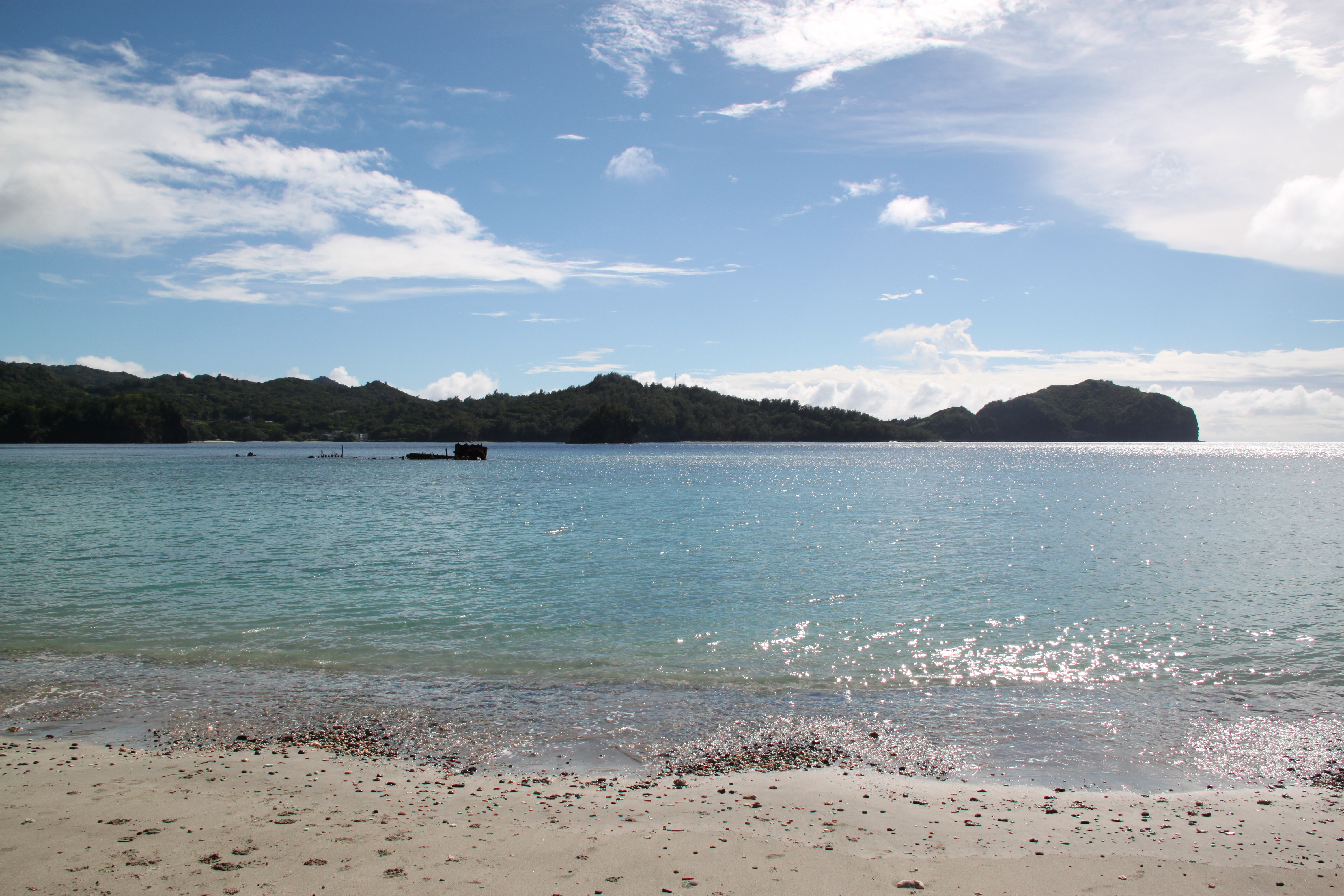 境浦海岸のビーチ３
