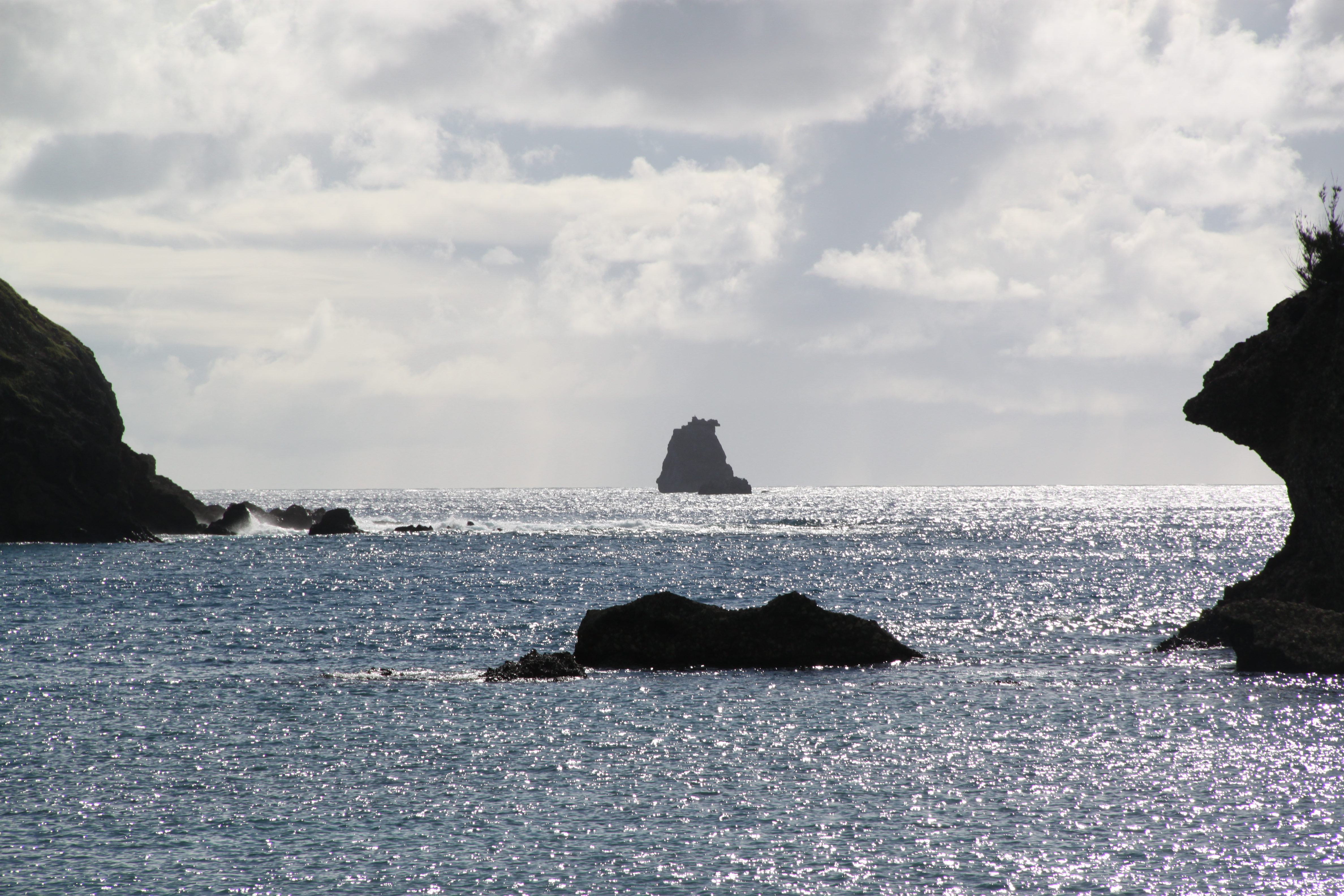 コペペ海岸の岩