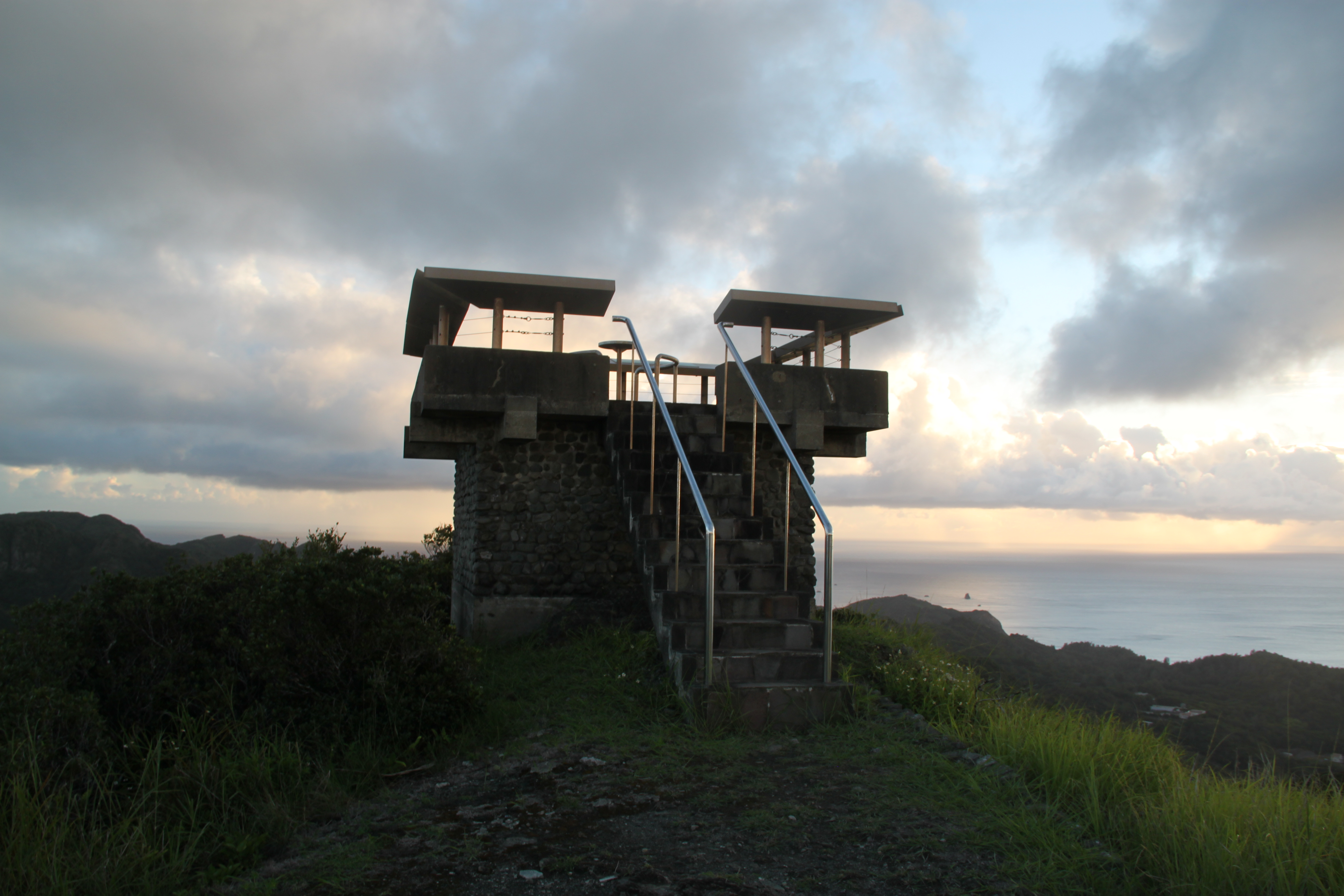 中央山展望台の展望台