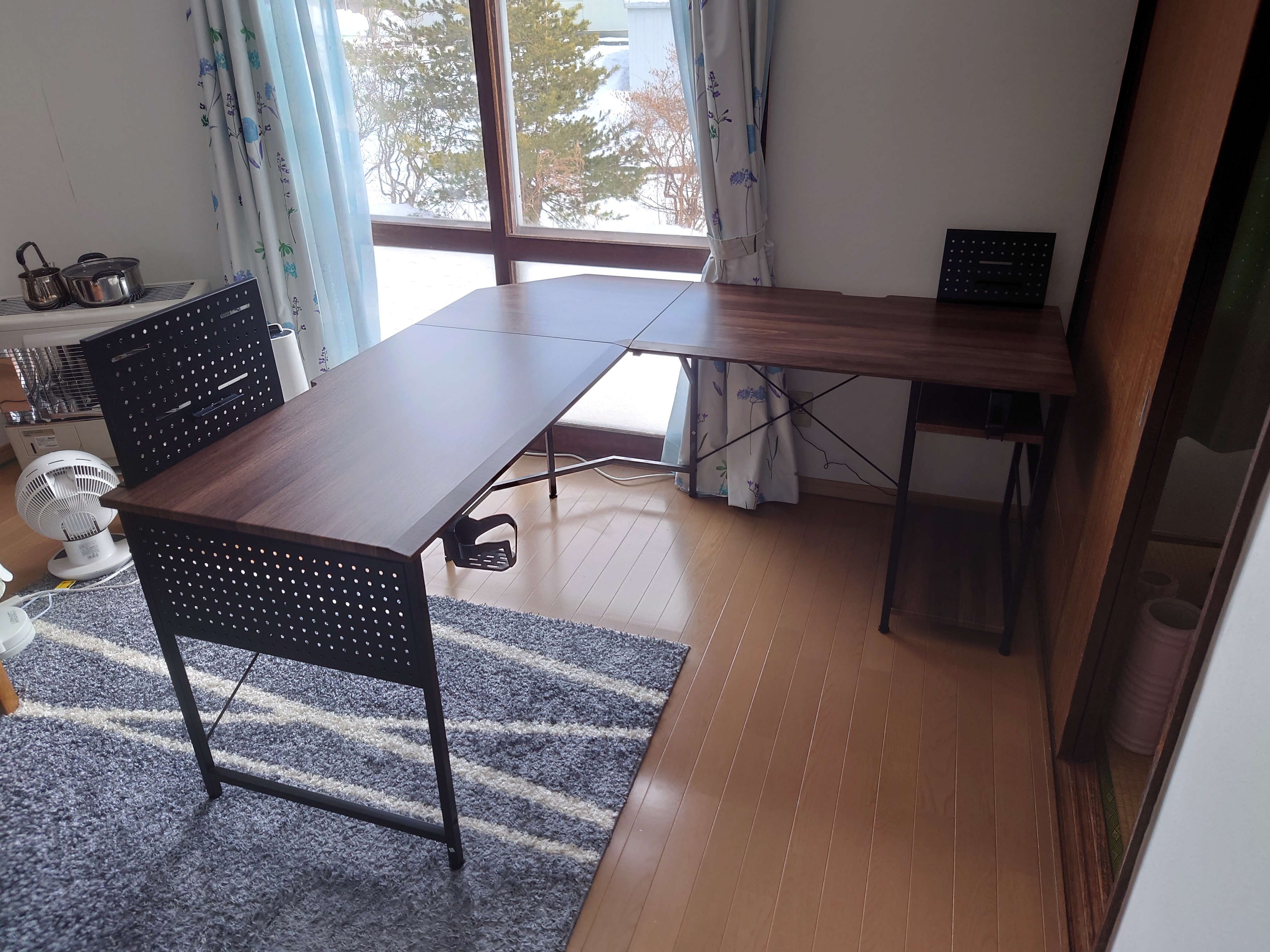 40分ほどで、搬入から組み立て完了