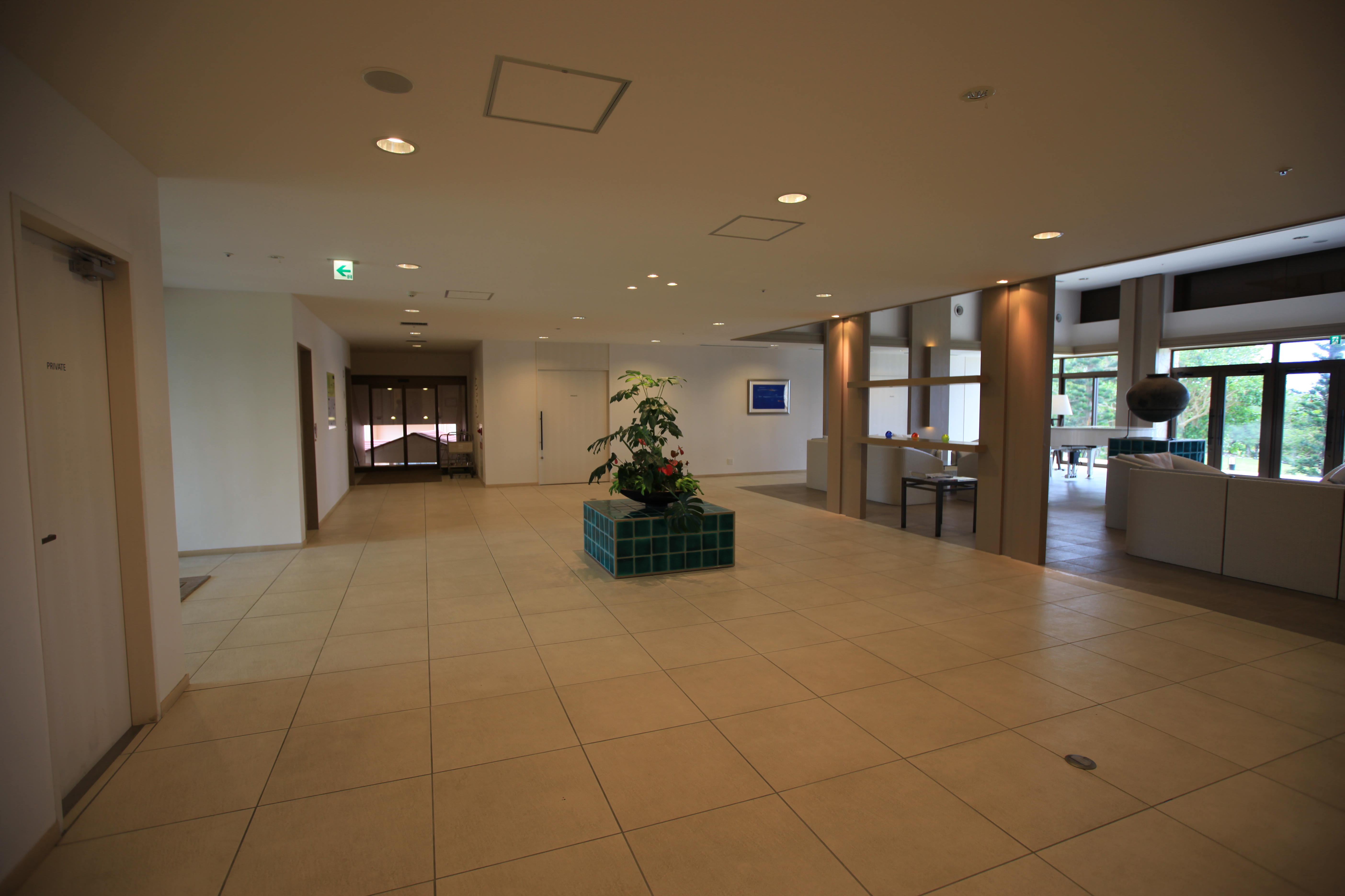 ホテルのロビー