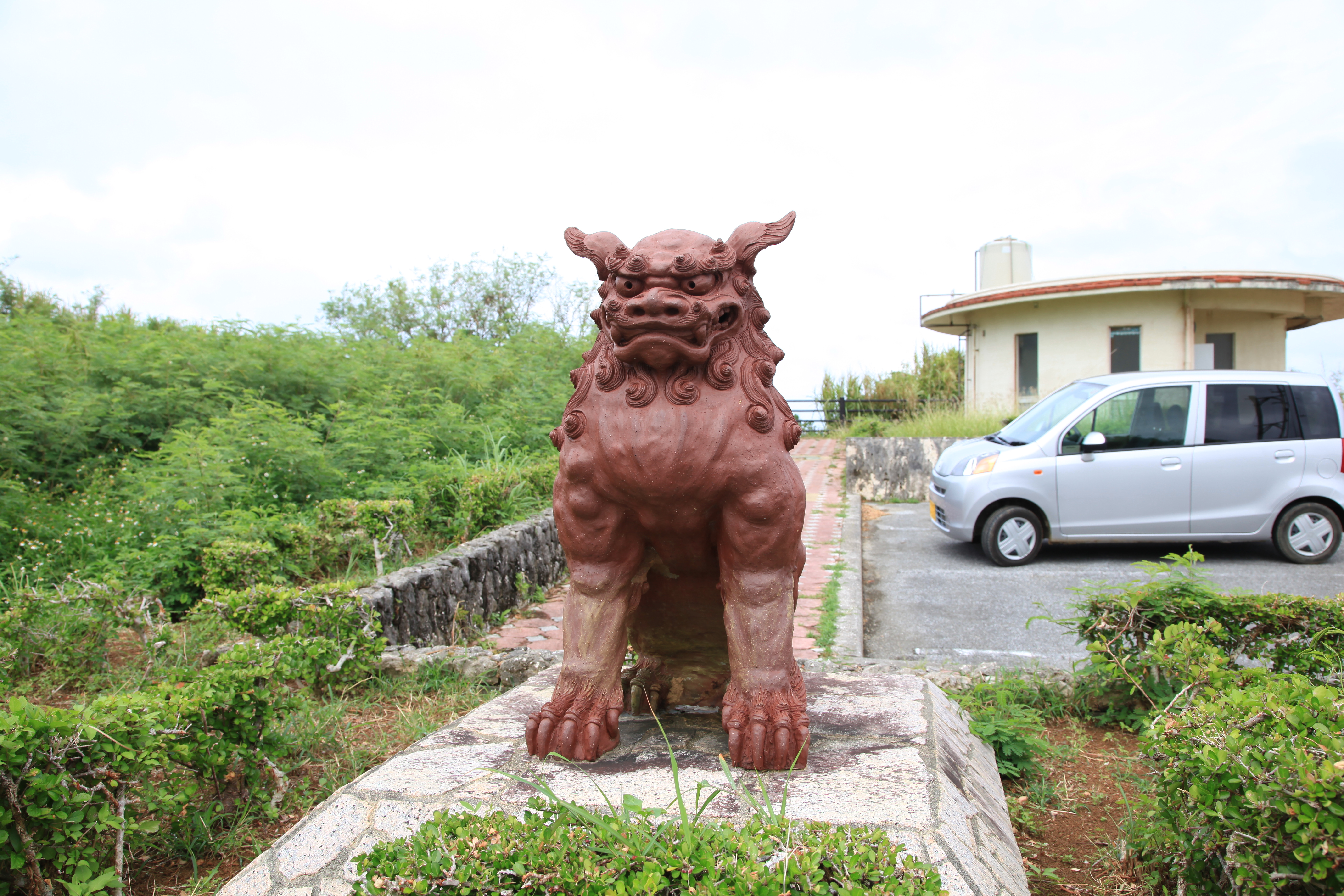 比嘉ロードパークのシーサー２