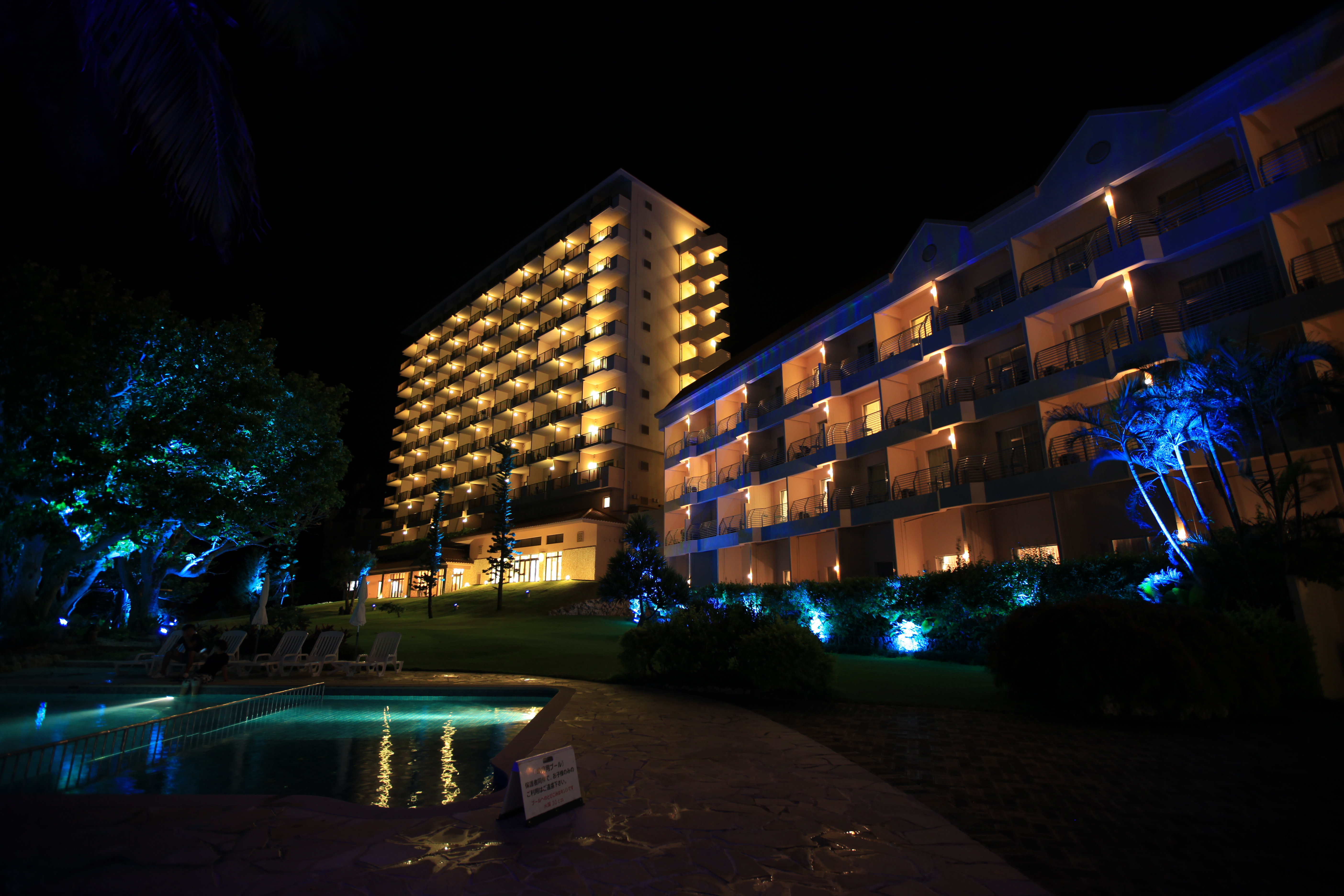 ホテルの夜景１