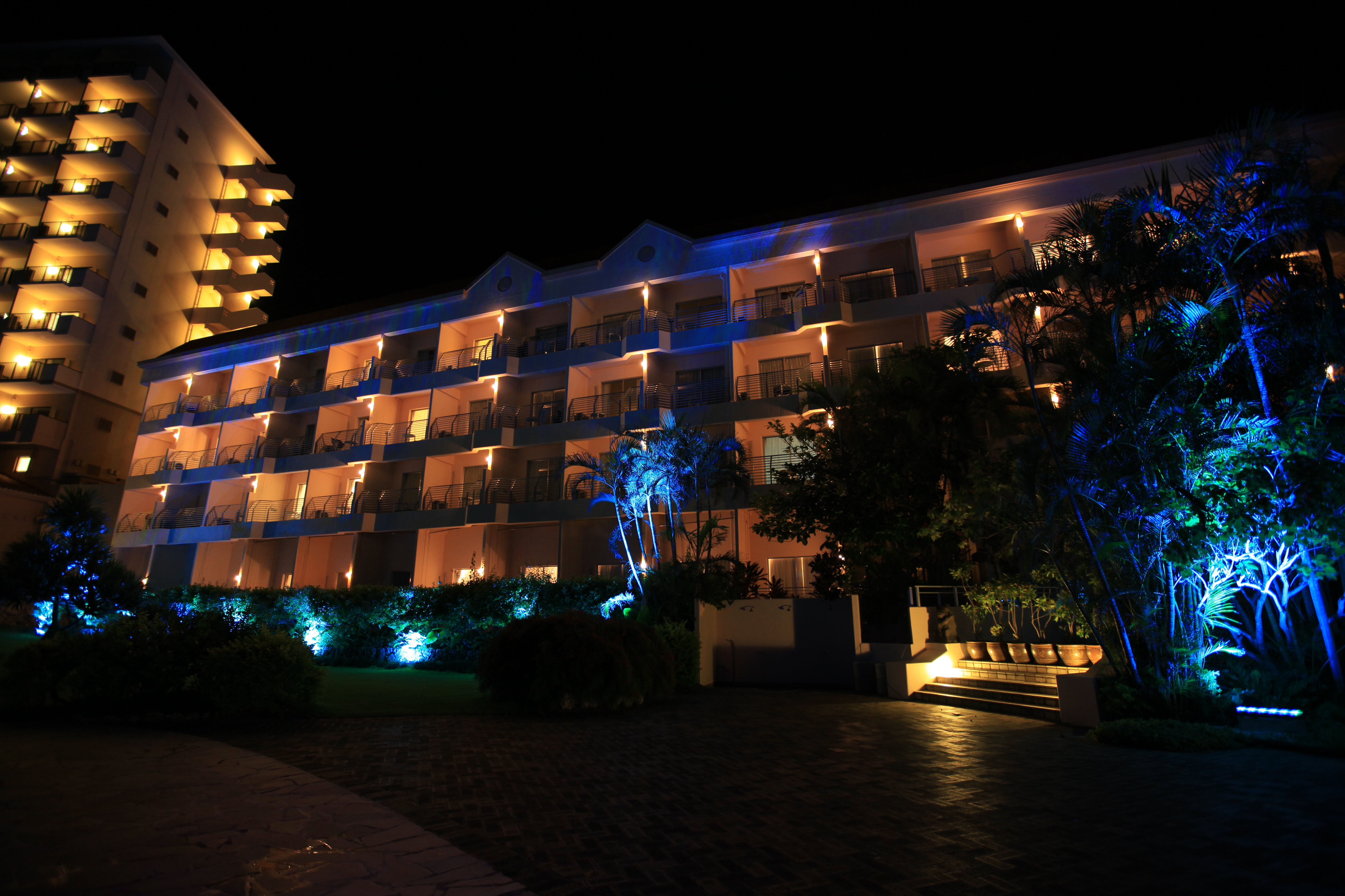 ホテルの夜景２