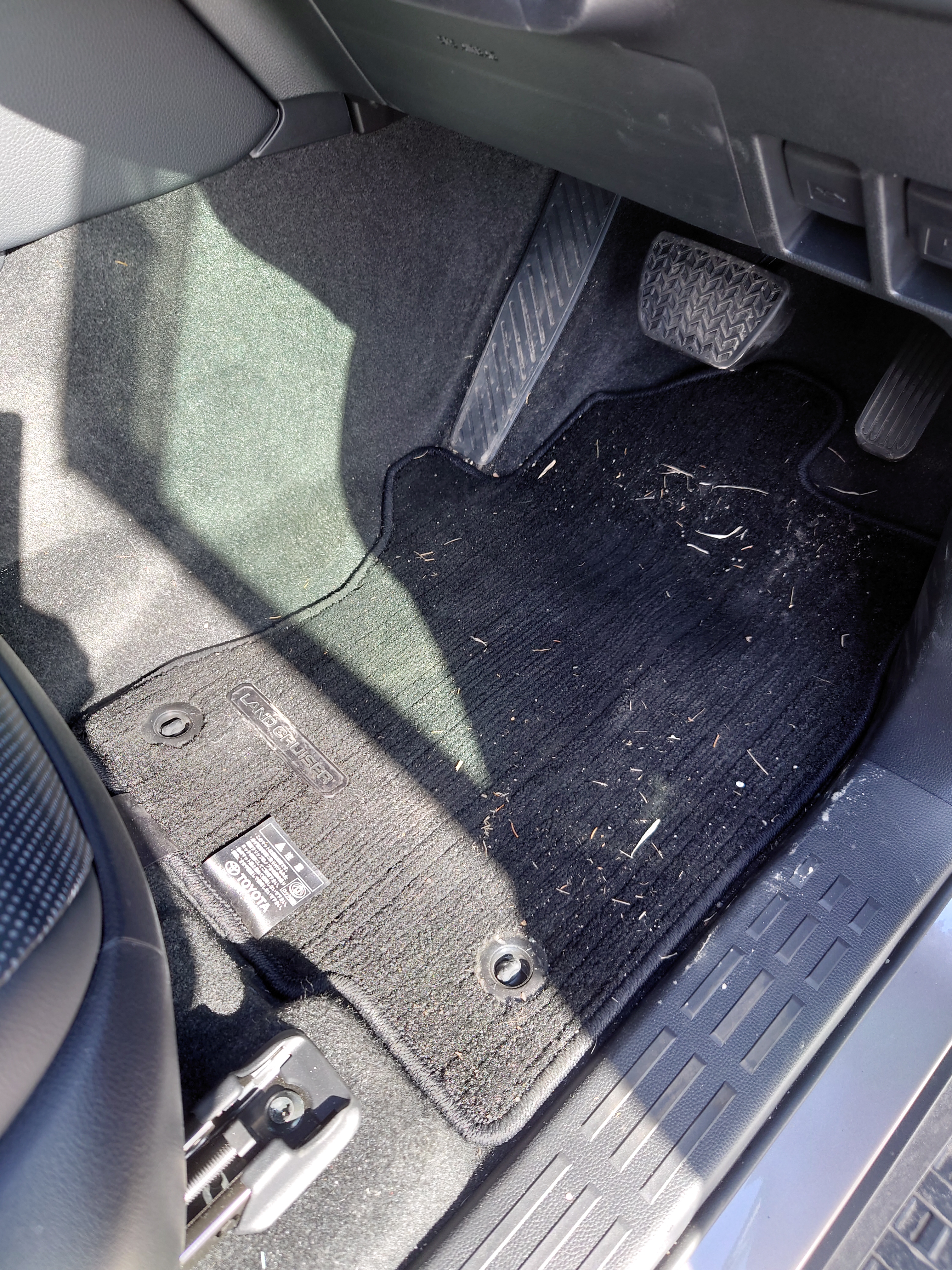 純正フロアマット拡大