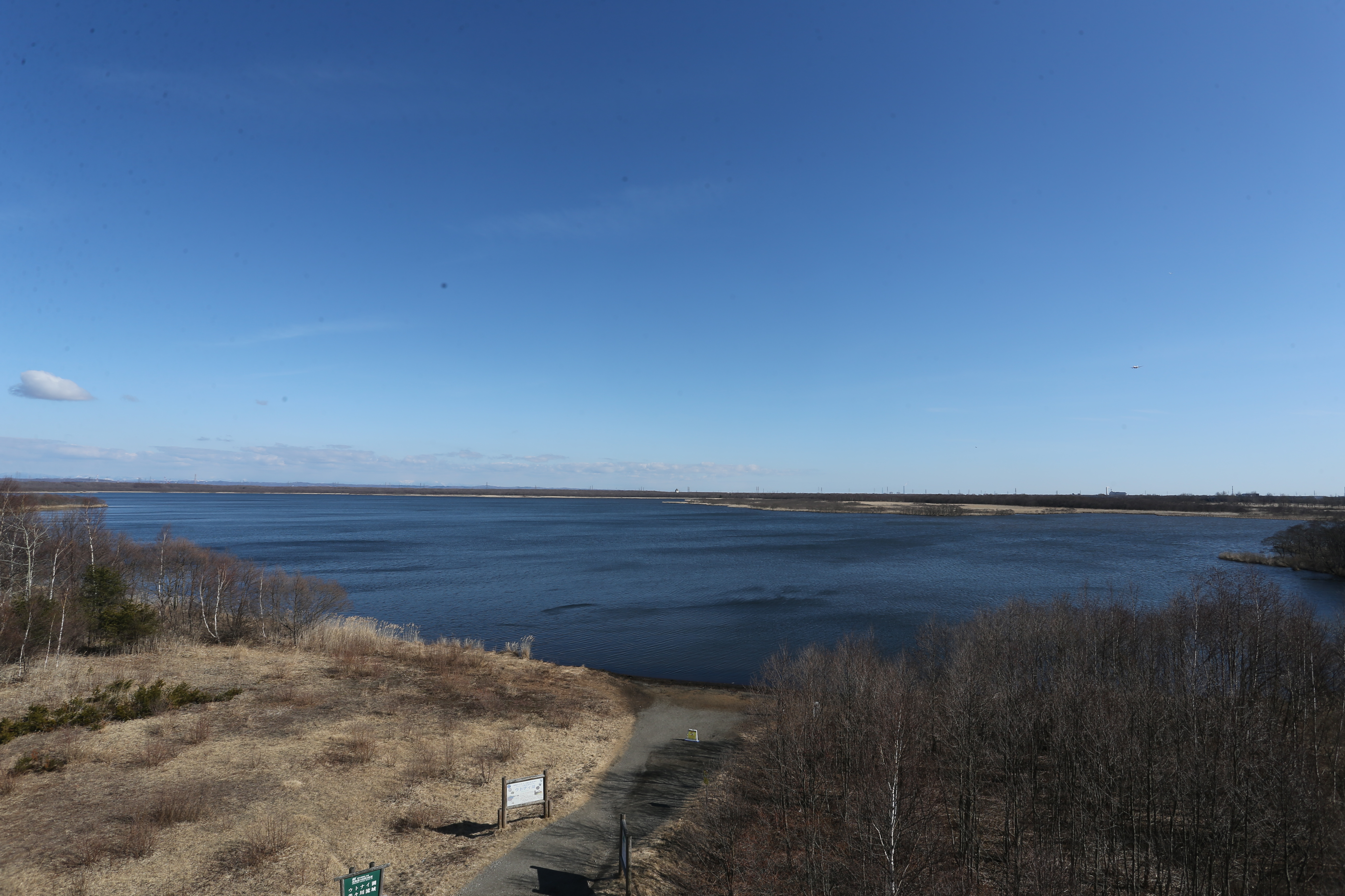 ウトナイ湖全体