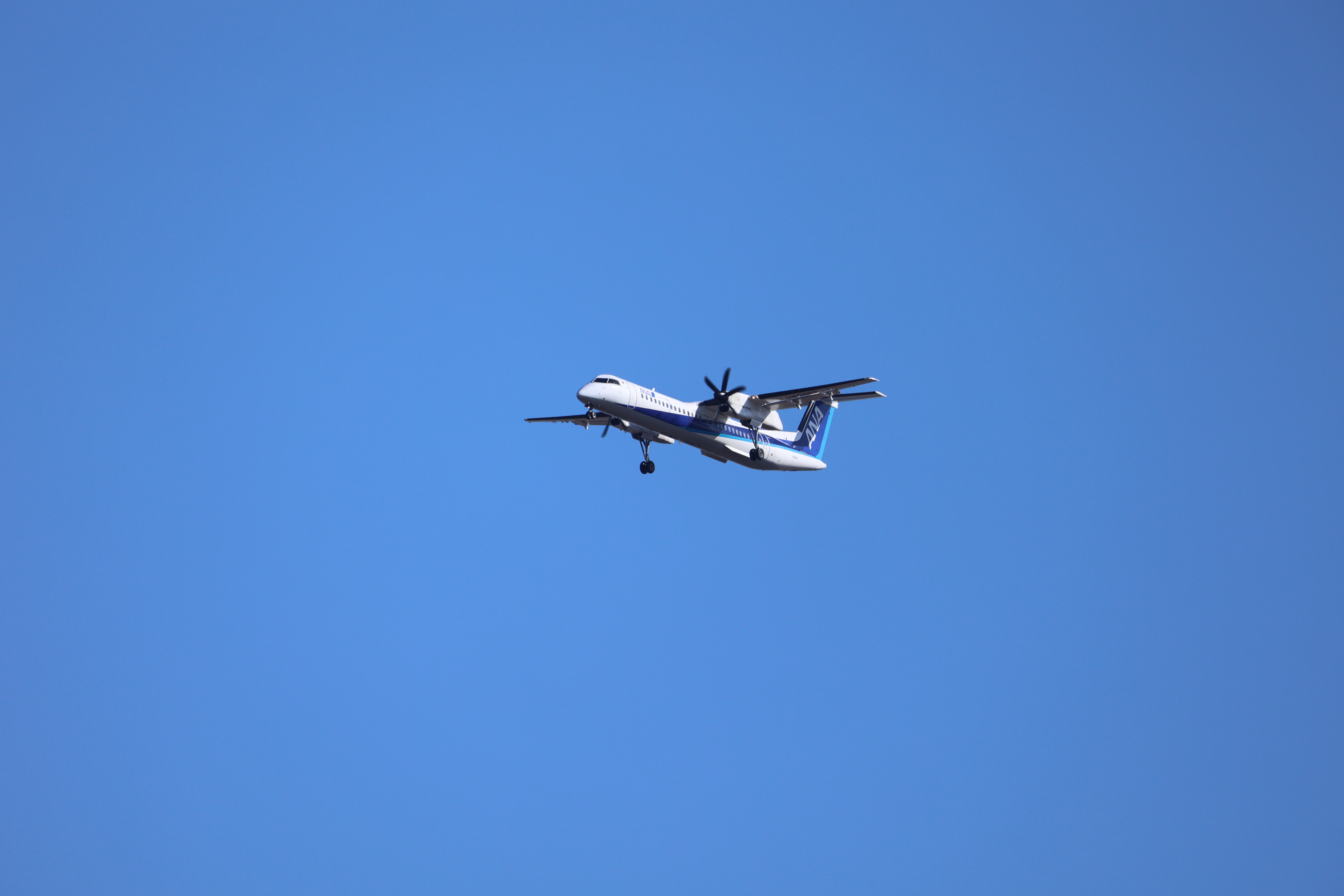 ANAのプロペラ機