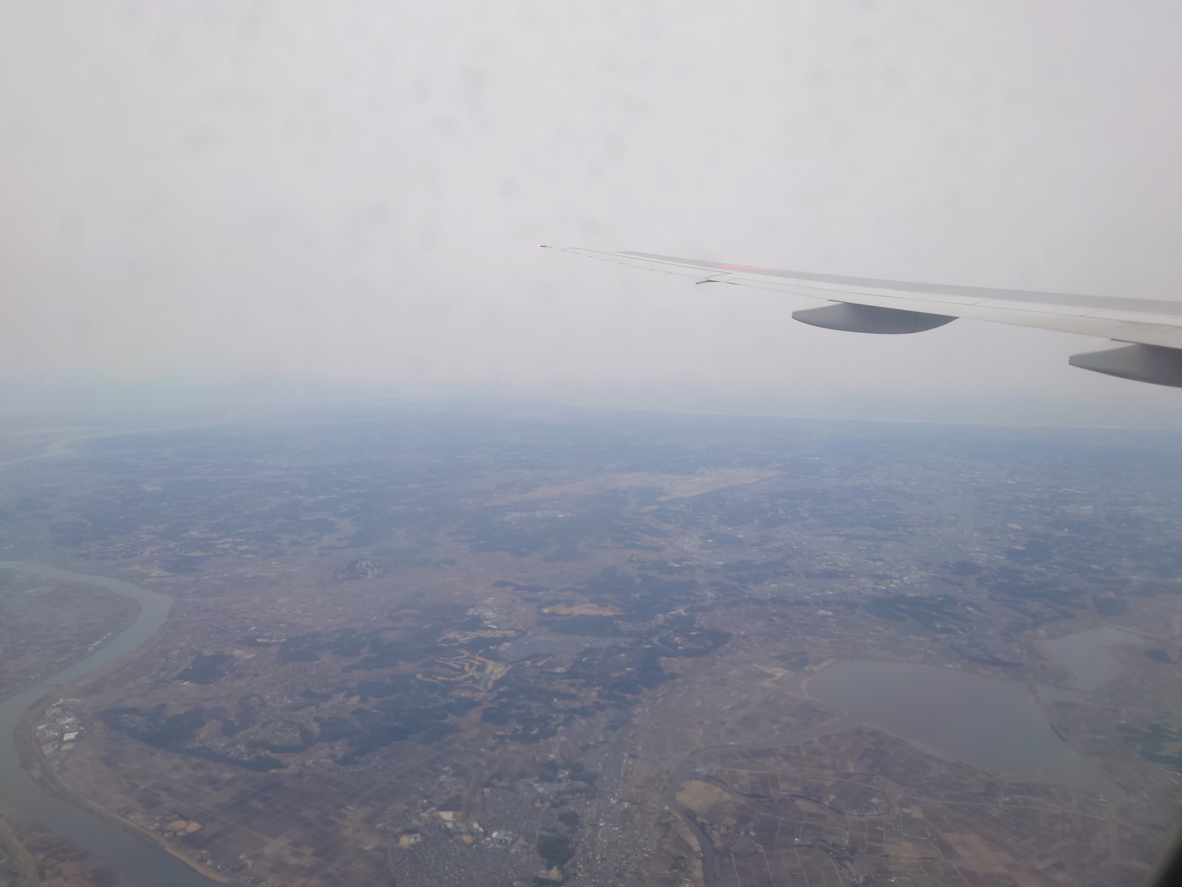 拡張工事中の成田空港１