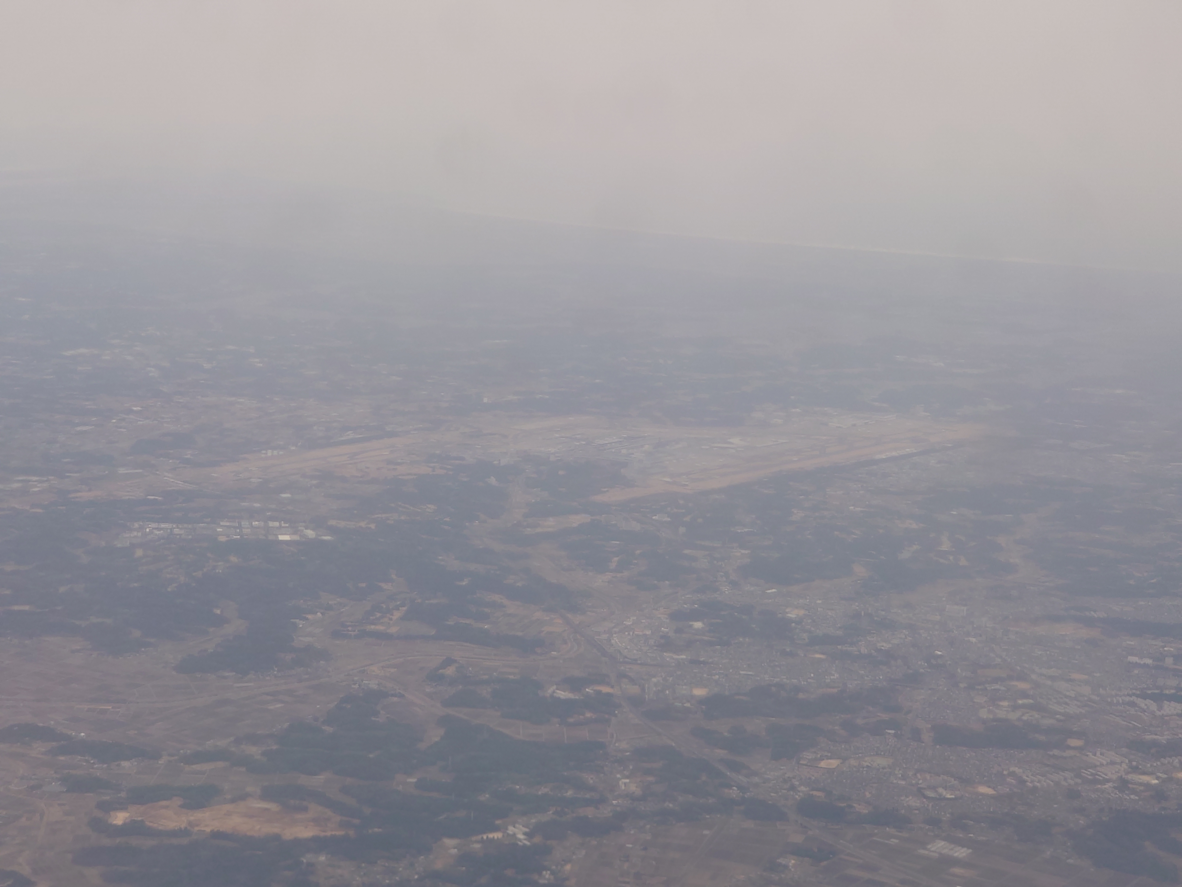 拡張工事中の成田空港２