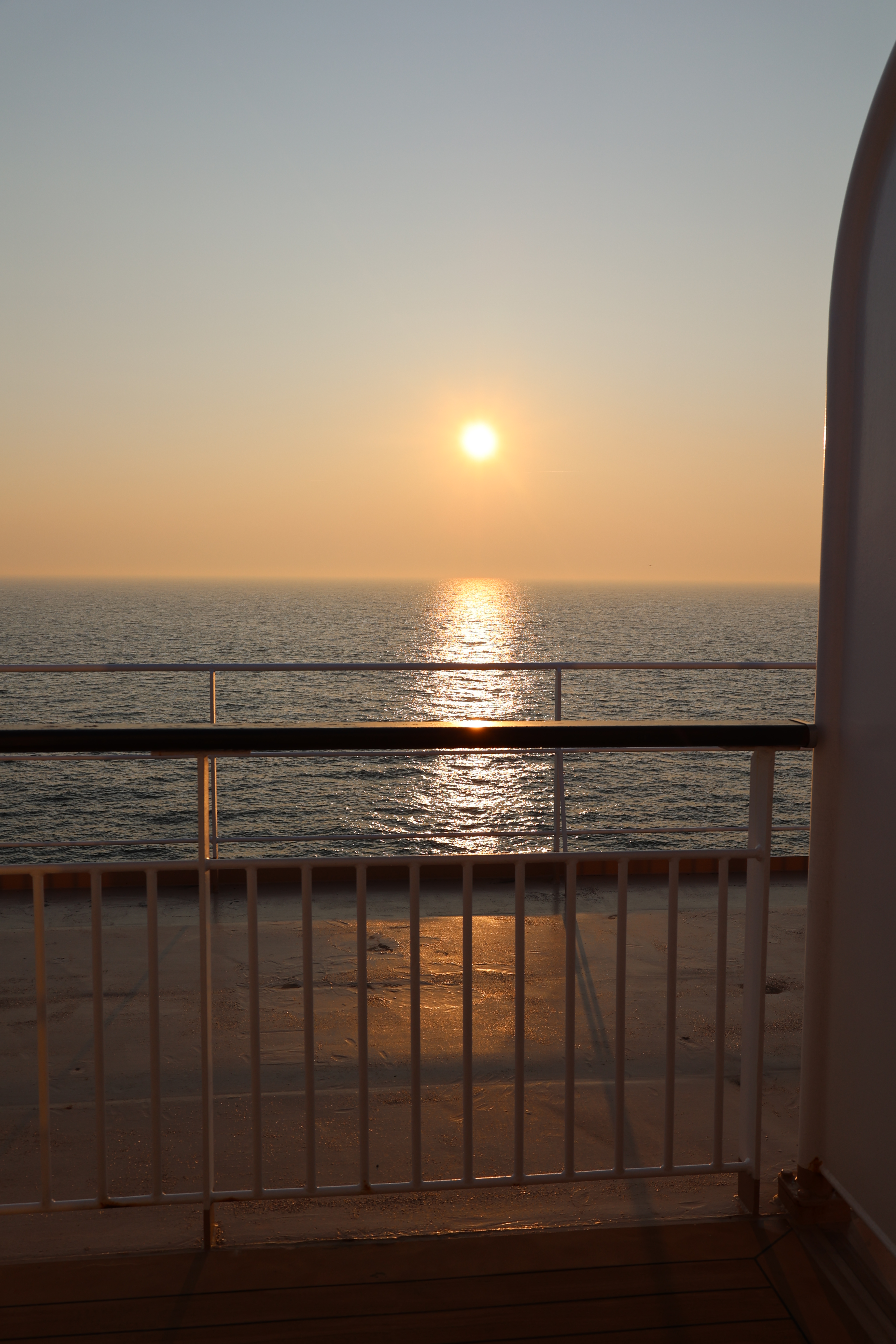 太陽が沈む直前３