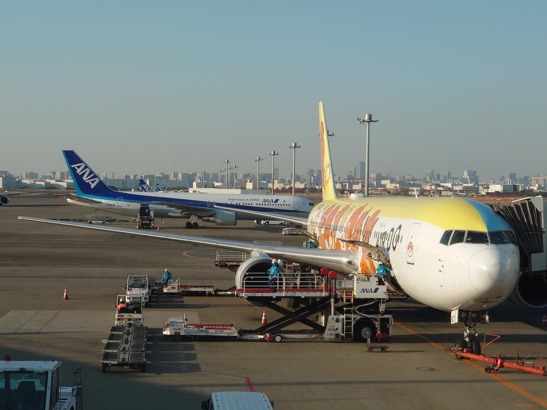 20.ロコンジェット東京スカイライン背景