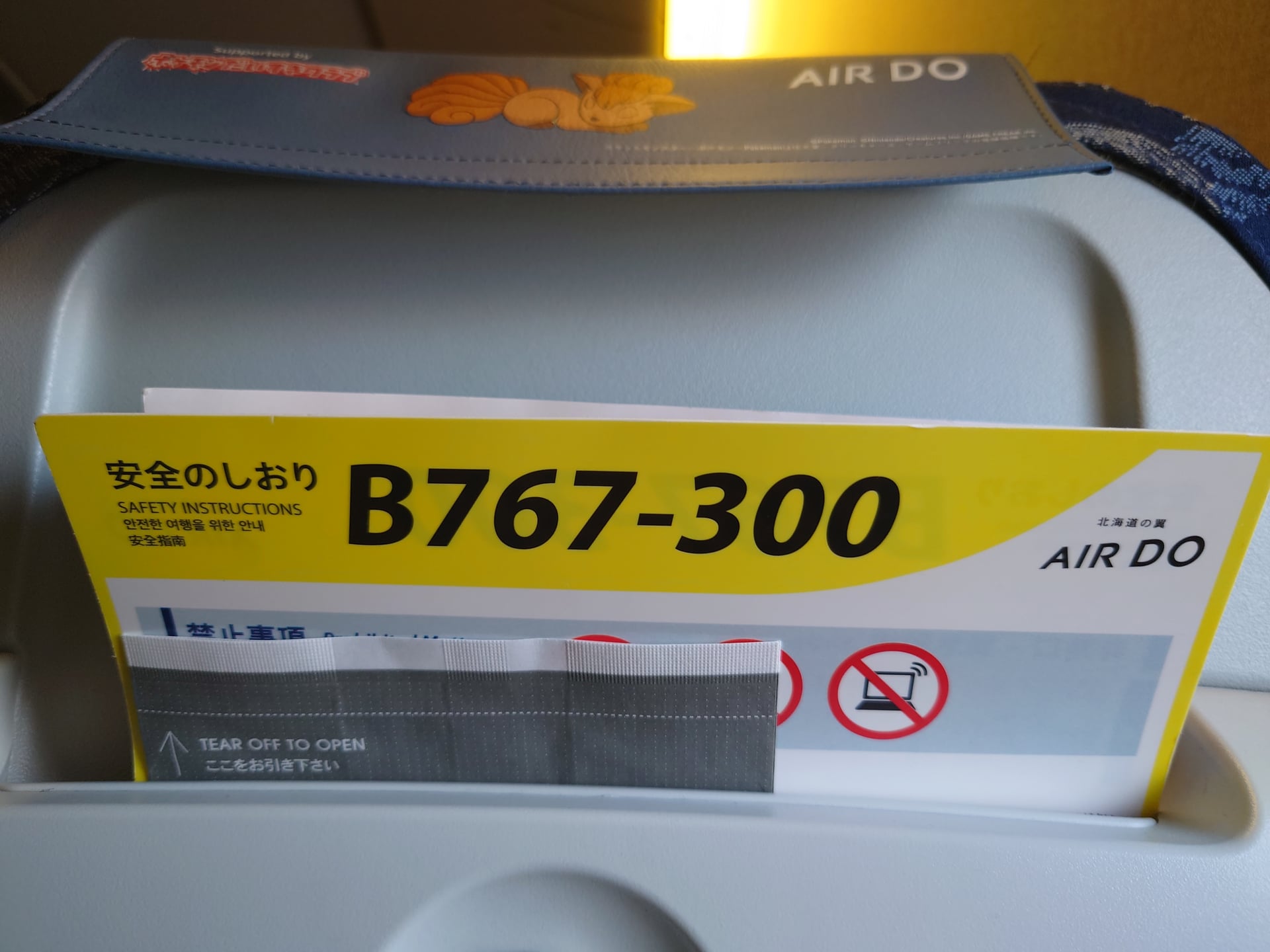 7.AIR DO B767-300 安全のしおり